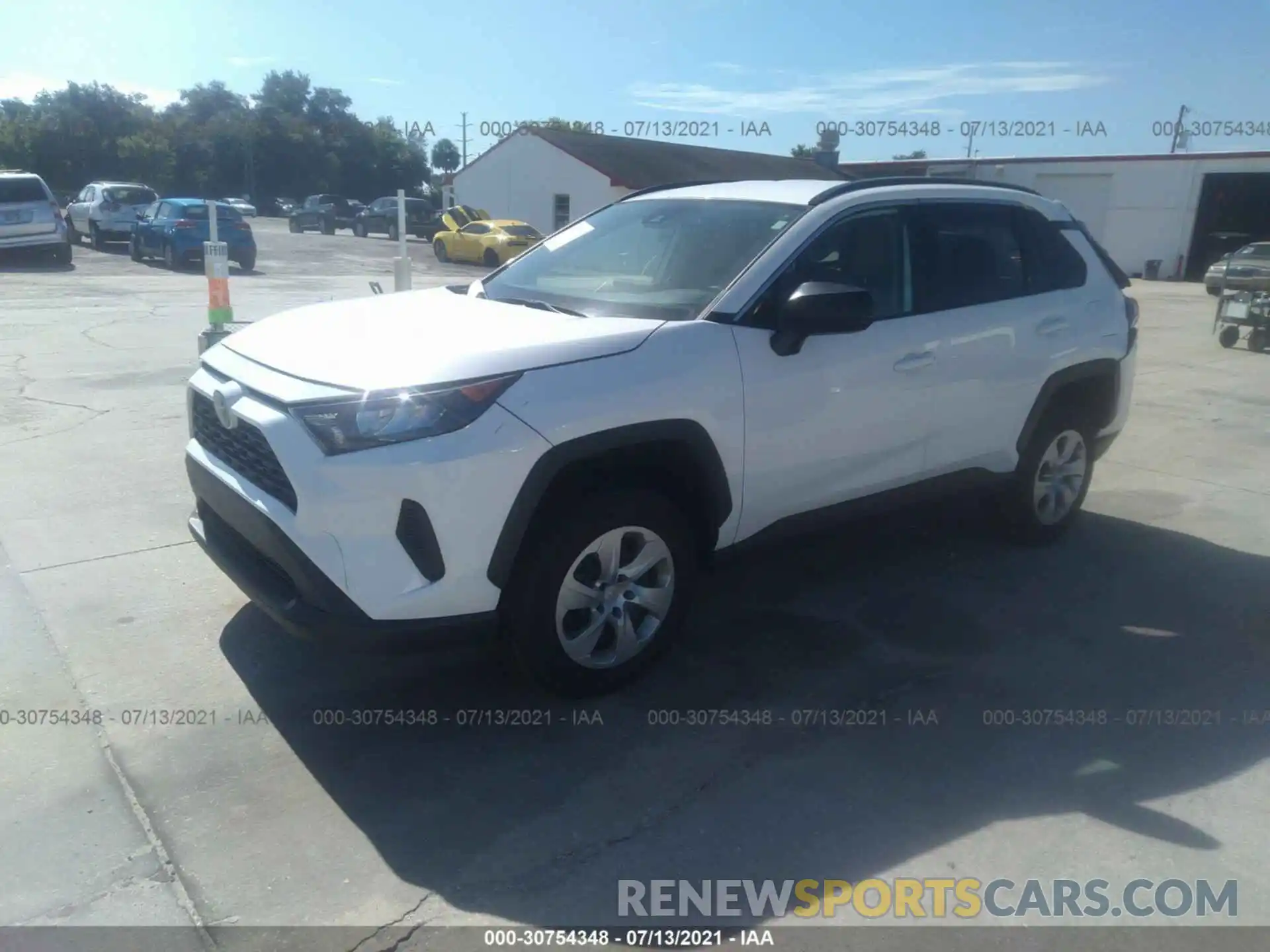 2 Фотография поврежденного автомобиля 2T3H1RFVXKW047297 TOYOTA RAV4 2019