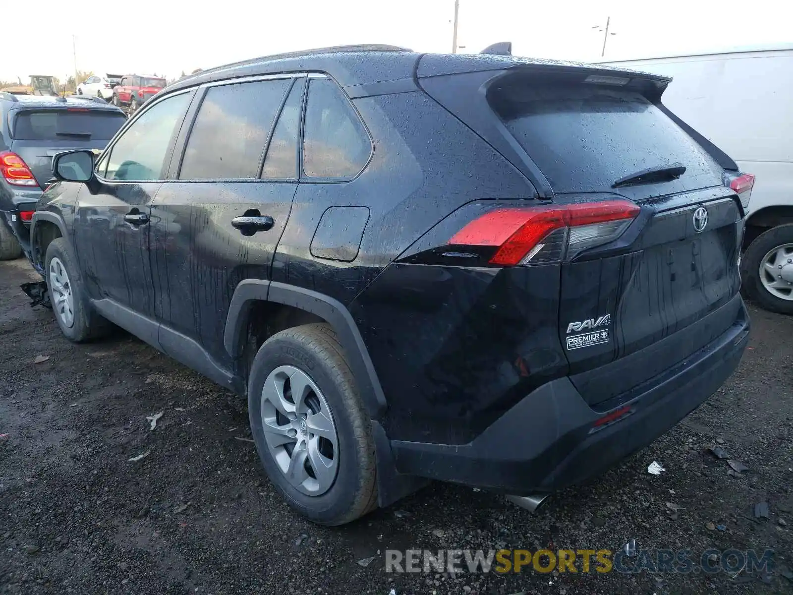 3 Фотография поврежденного автомобиля 2T3H1RFVXKW051902 TOYOTA RAV4 2019