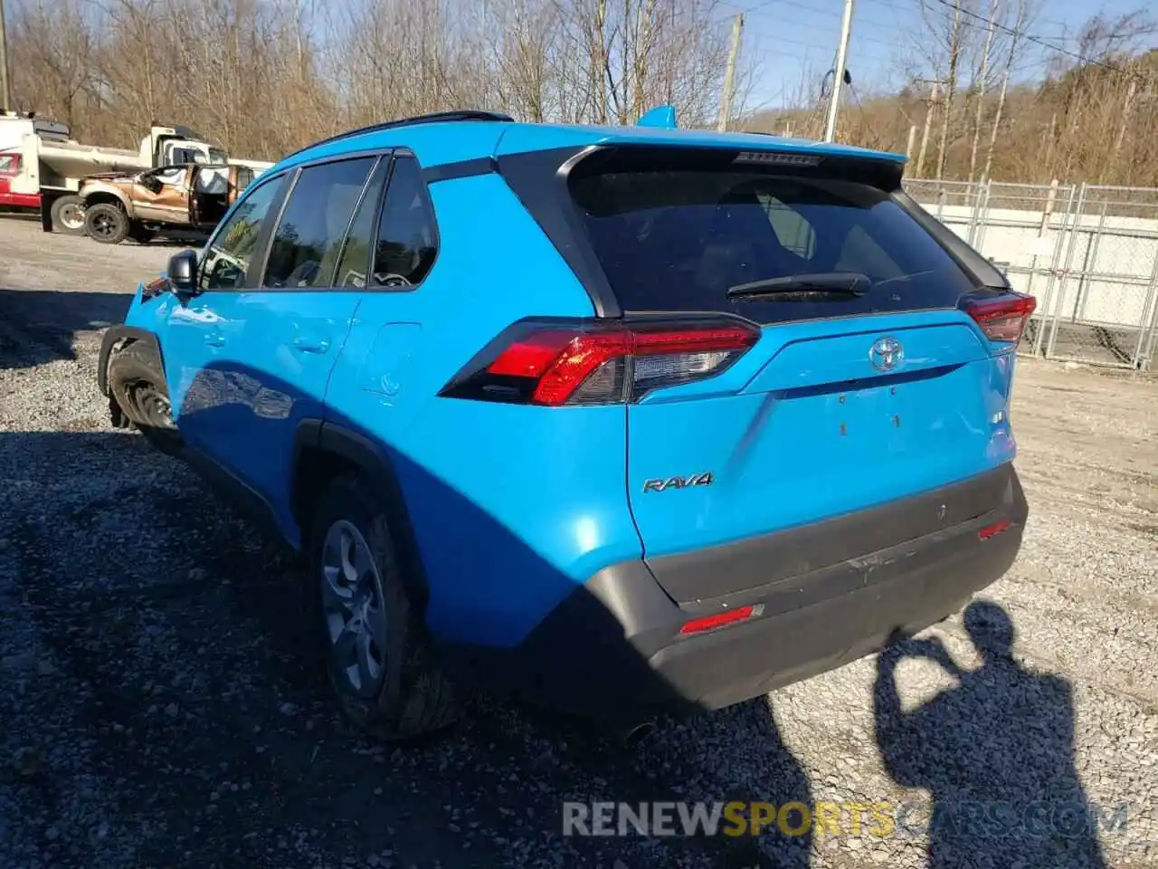 3 Фотография поврежденного автомобиля 2T3H1RFVXKW052094 TOYOTA RAV4 2019