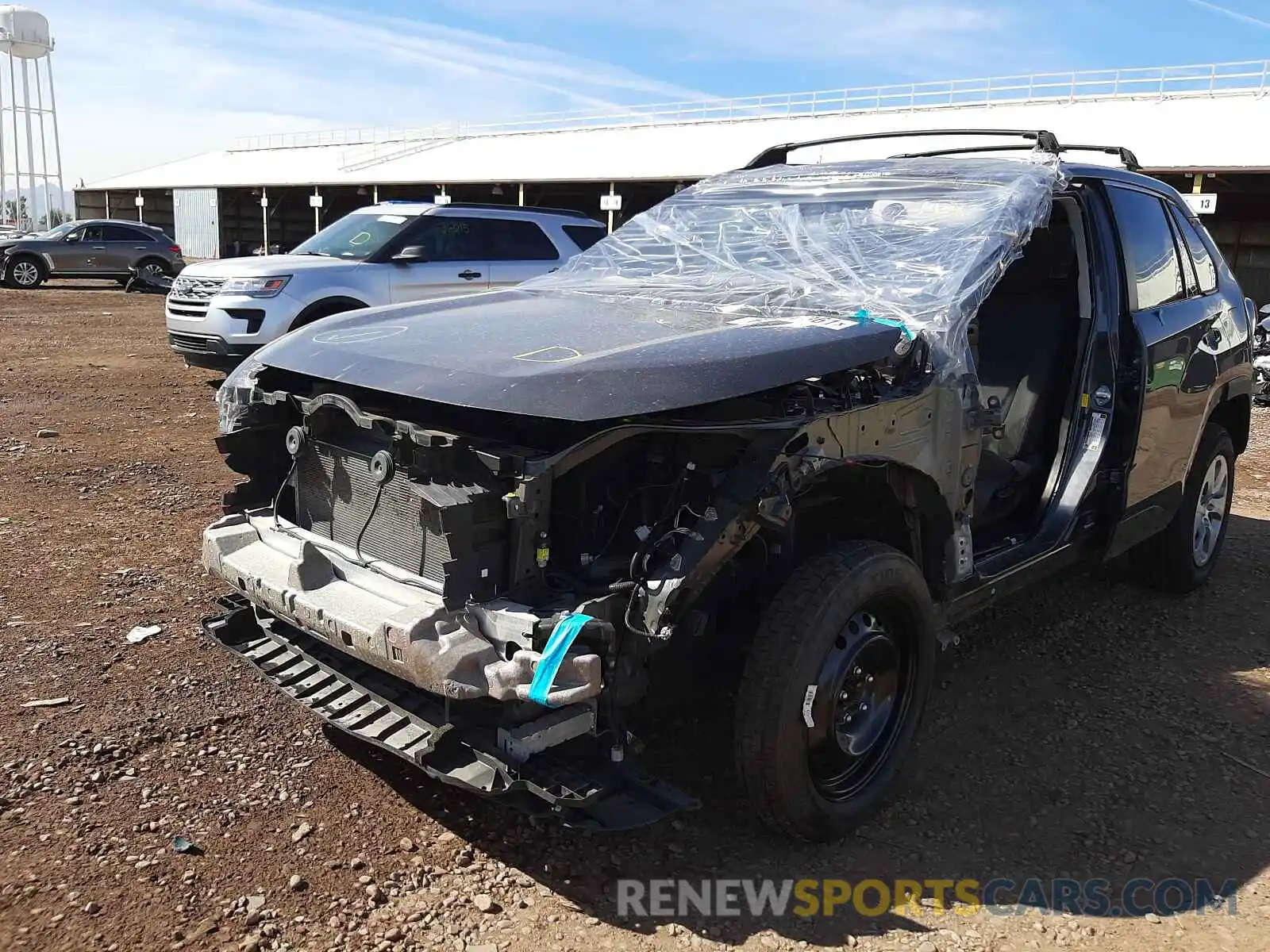 9 Photograph of a damaged car 2T3H1RFVXKW054170 TOYOTA RAV4 2019