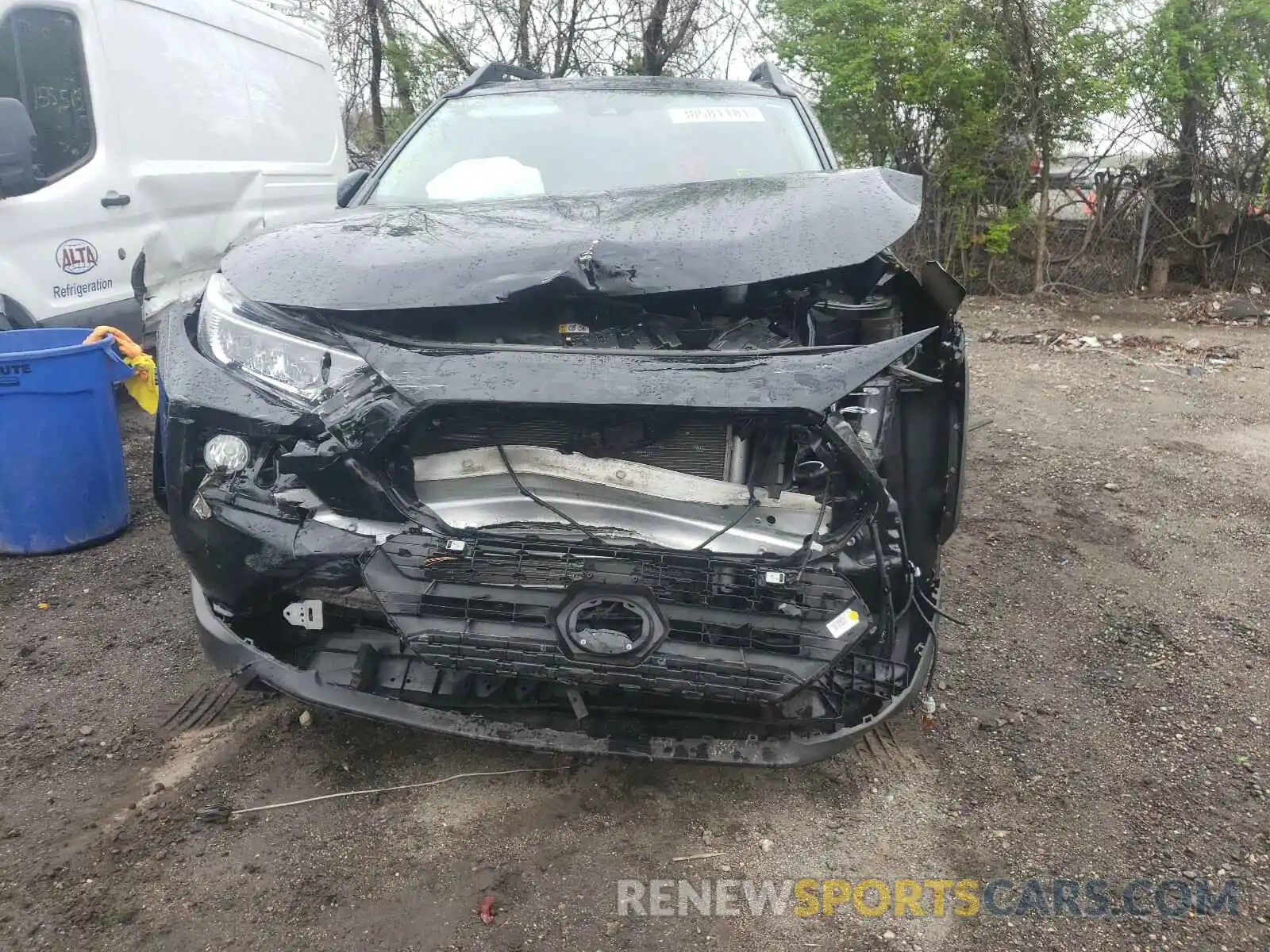 9 Photograph of a damaged car 2T3J1RFV0KC001190 TOYOTA RAV4 2019