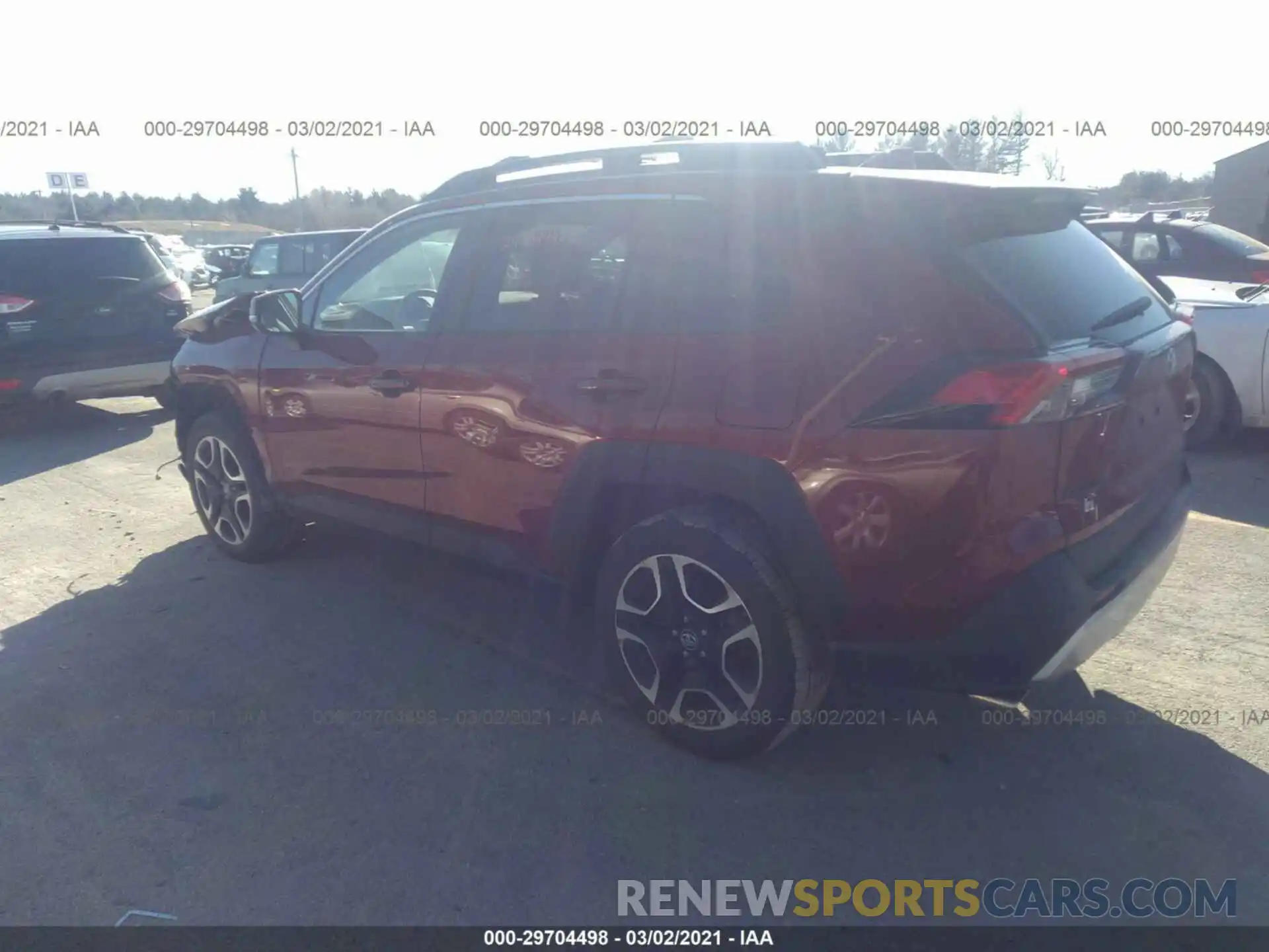 3 Photograph of a damaged car 2T3J1RFV0KC003957 TOYOTA RAV4 2019