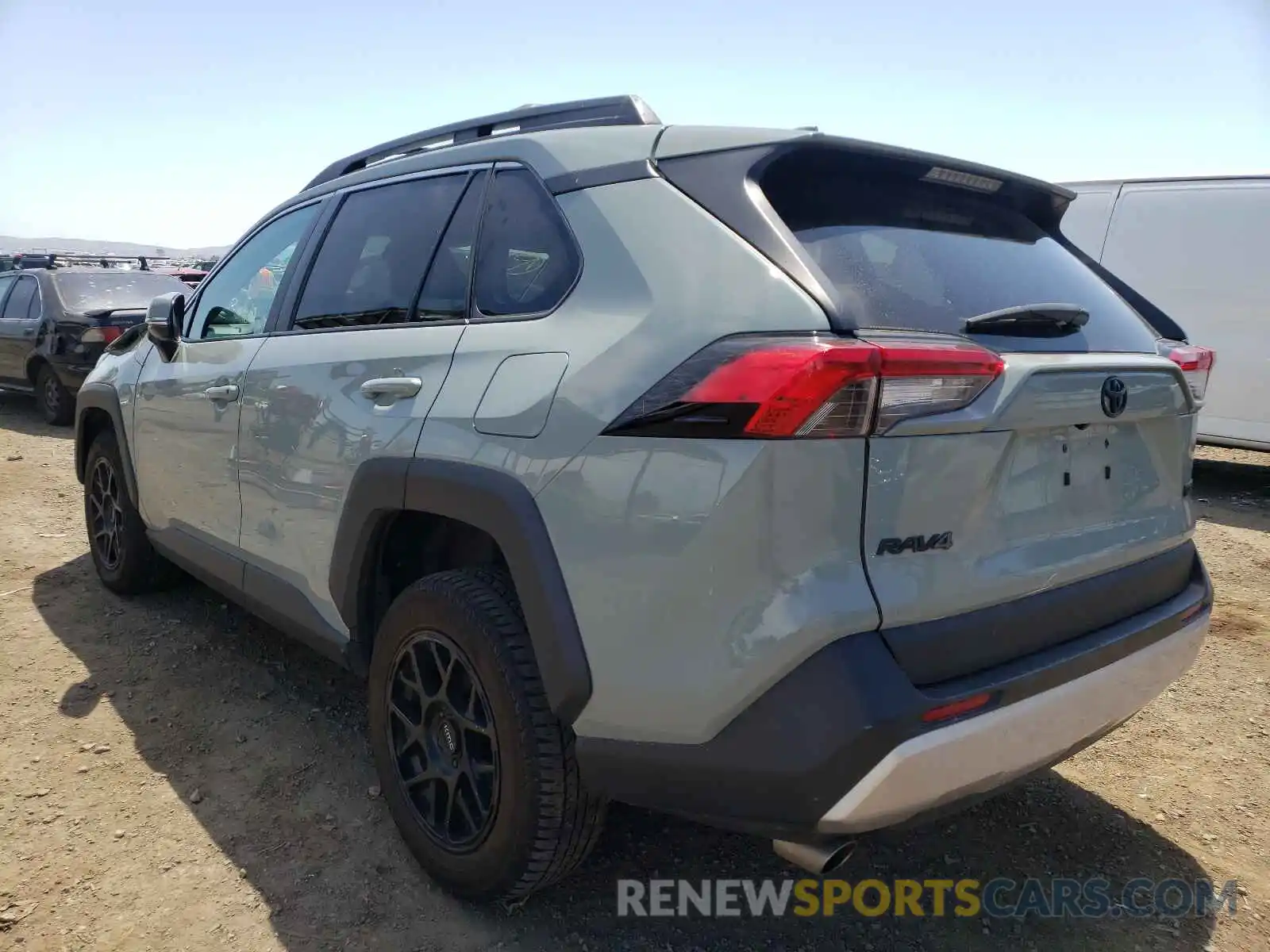 3 Photograph of a damaged car 2T3J1RFV0KC016224 TOYOTA RAV4 2019