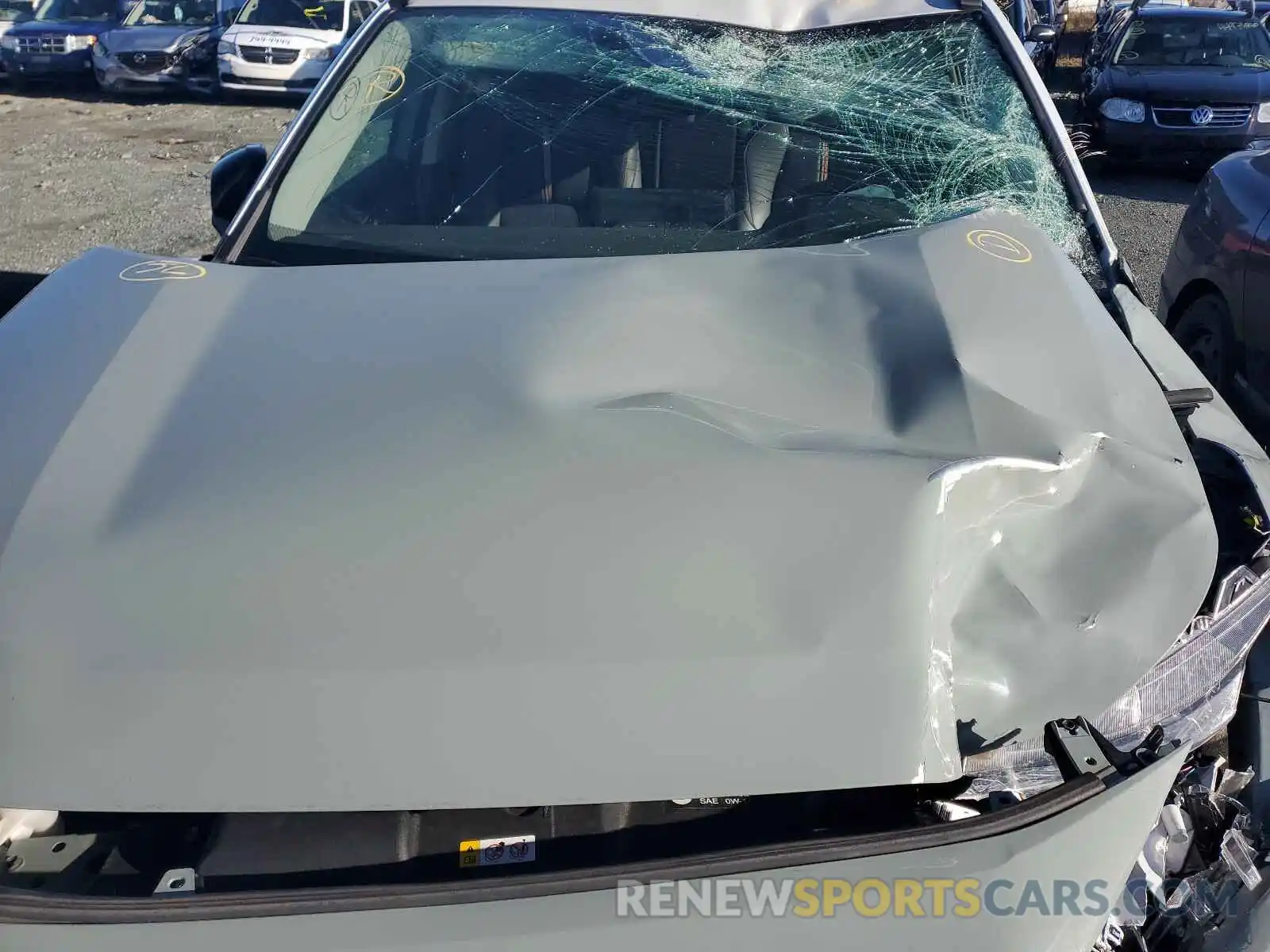 7 Фотография поврежденного автомобиля 2T3J1RFV0KC023447 TOYOTA RAV4 2019