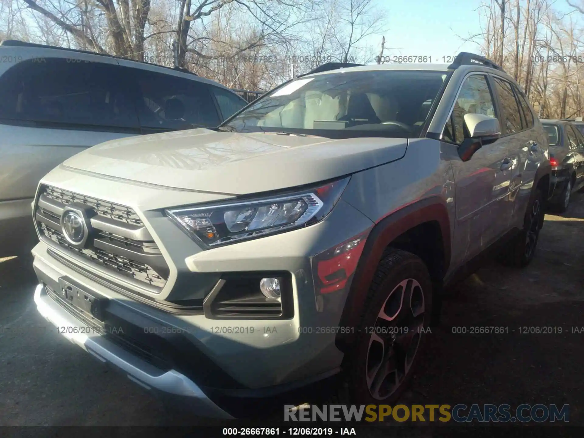 2 Фотография поврежденного автомобиля 2T3J1RFV0KW005738 TOYOTA RAV4 2019