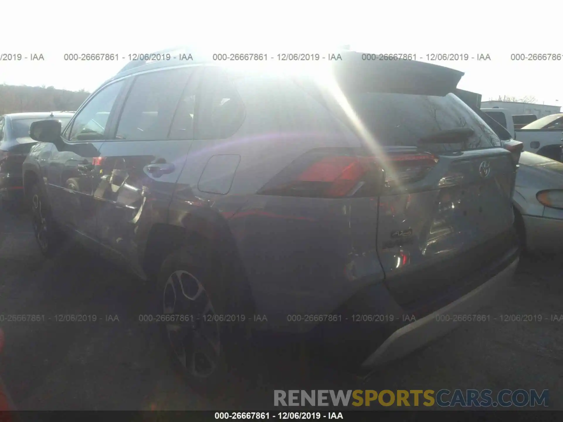 3 Photograph of a damaged car 2T3J1RFV0KW005738 TOYOTA RAV4 2019