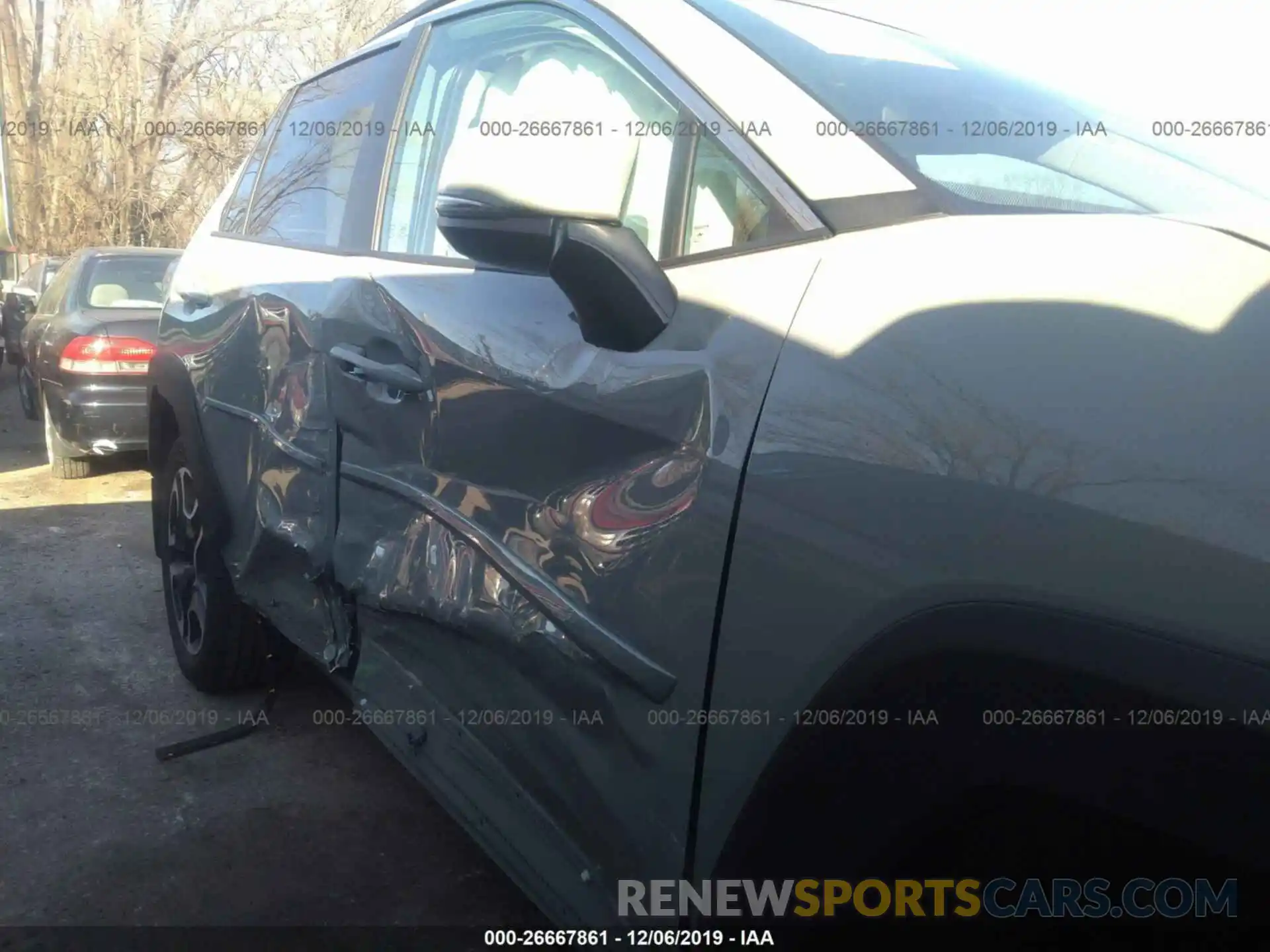 6 Photograph of a damaged car 2T3J1RFV0KW005738 TOYOTA RAV4 2019