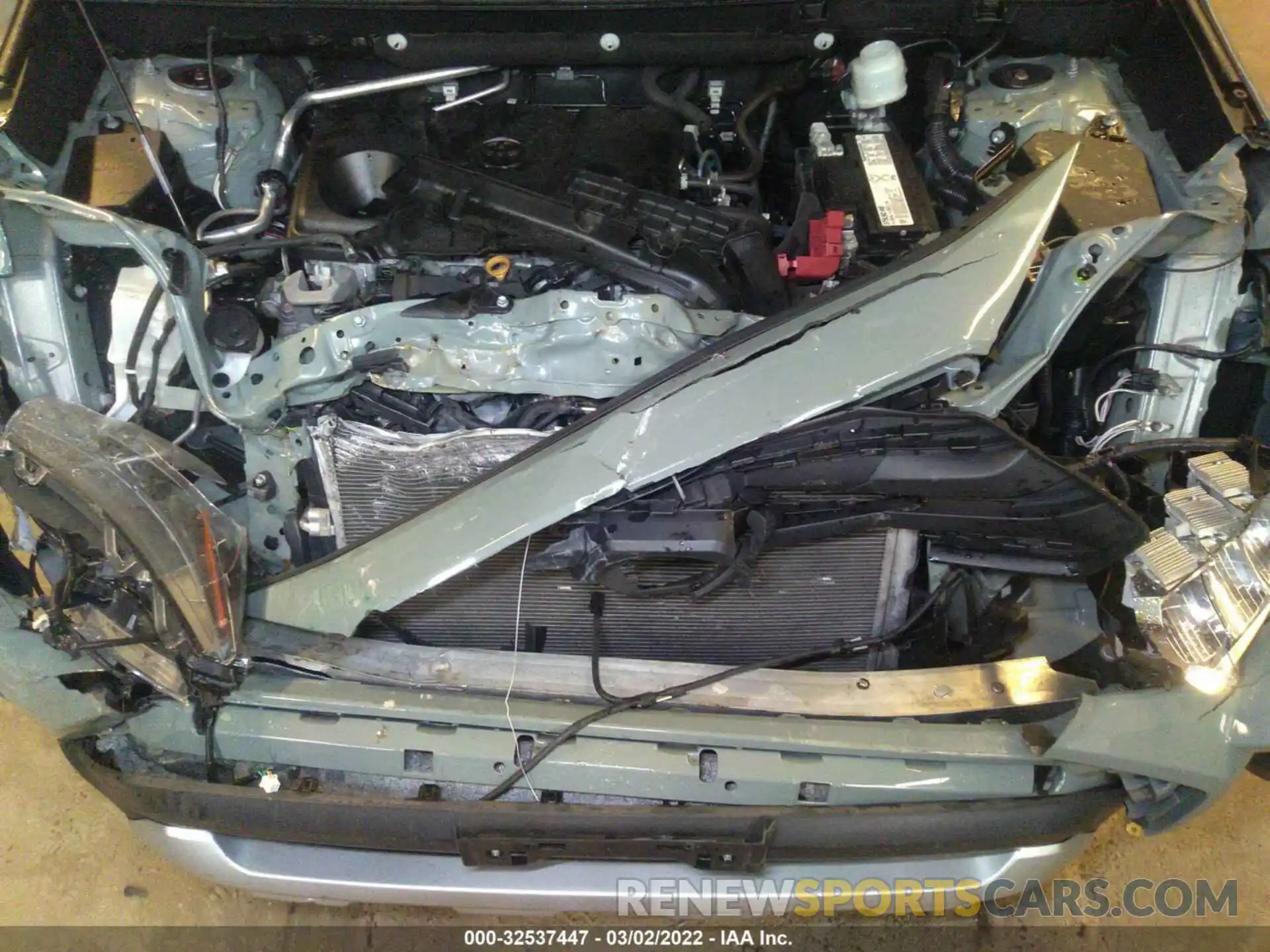 10 Photograph of a damaged car 2T3J1RFV0KW007201 TOYOTA RAV4 2019