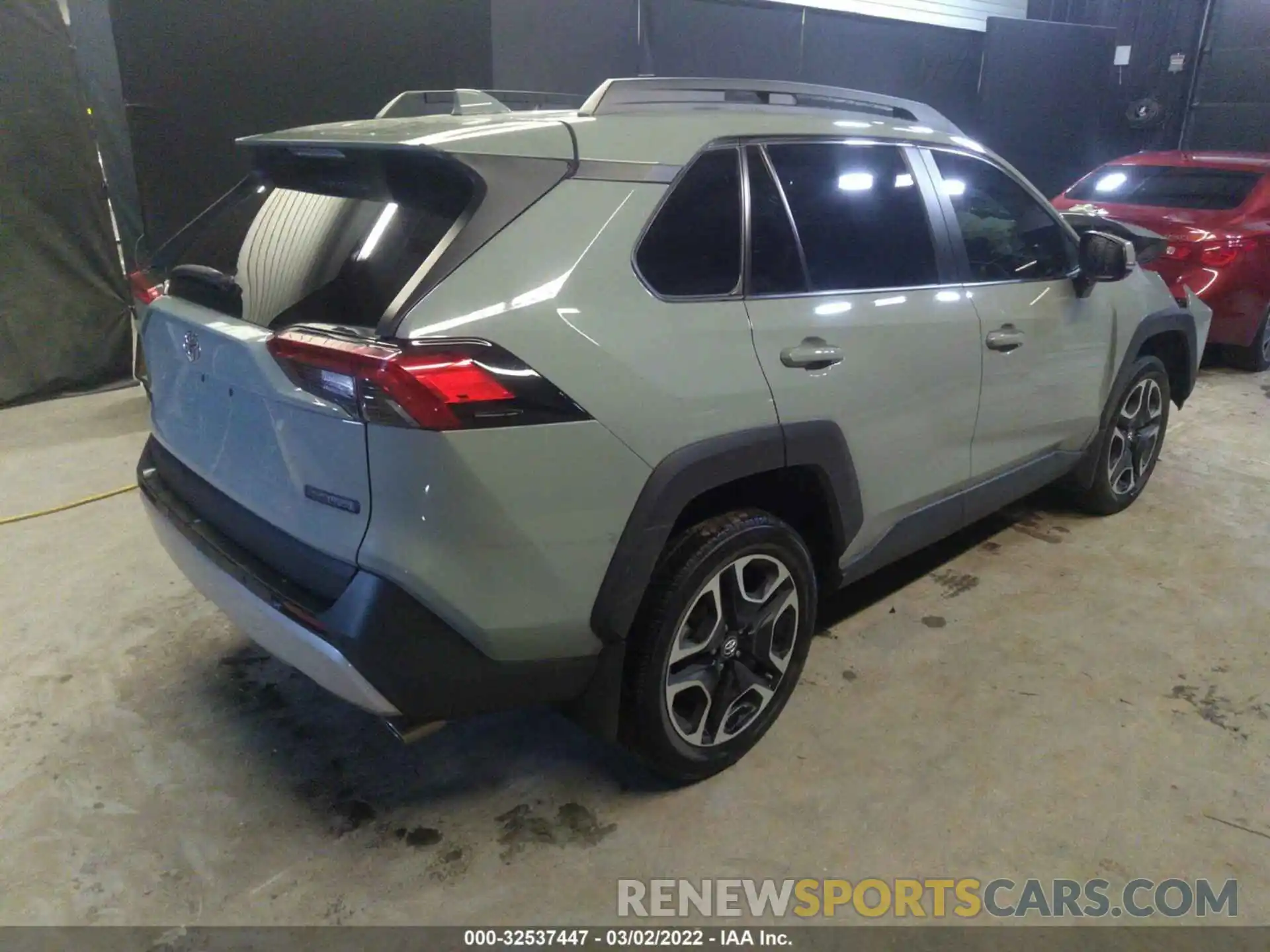 4 Фотография поврежденного автомобиля 2T3J1RFV0KW007201 TOYOTA RAV4 2019