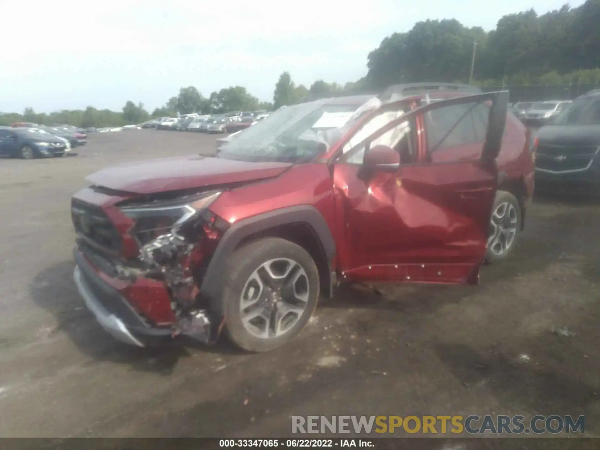 6 Photograph of a damaged car 2T3J1RFV0KW035001 TOYOTA RAV4 2019