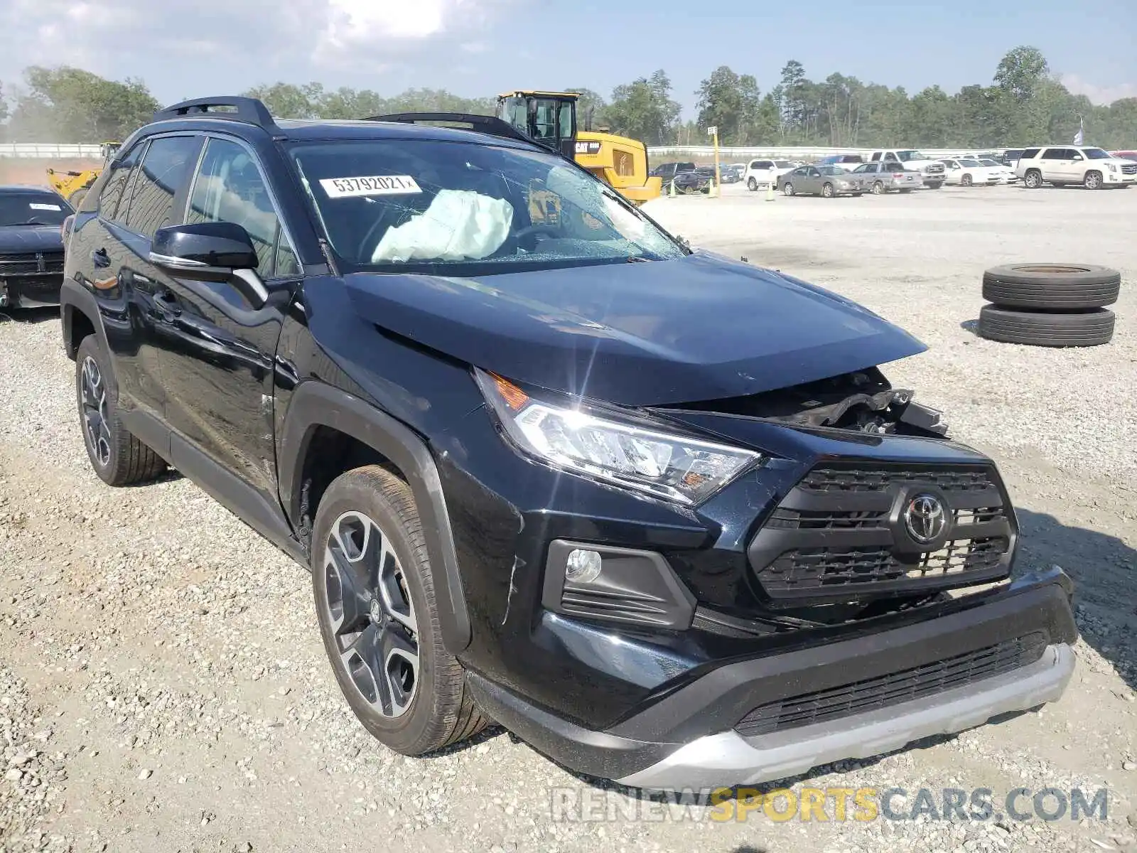 1 Photograph of a damaged car 2T3J1RFV0KW036228 TOYOTA RAV4 2019