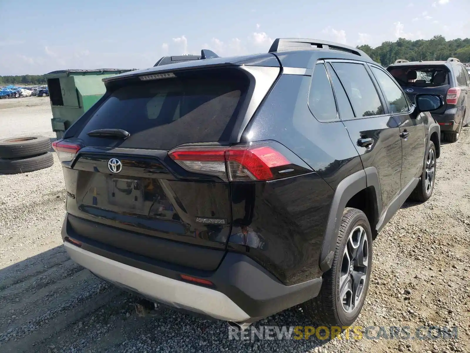 4 Фотография поврежденного автомобиля 2T3J1RFV0KW036228 TOYOTA RAV4 2019