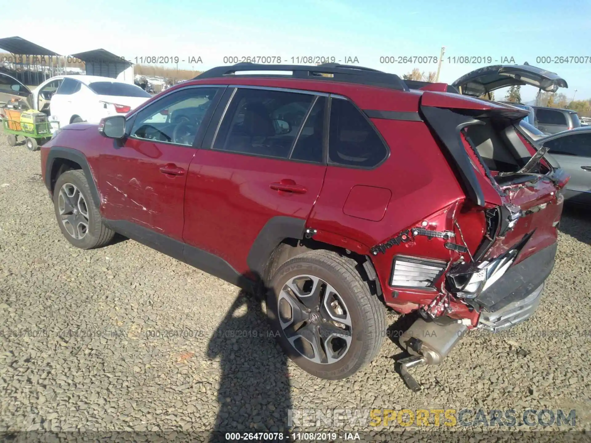 3 Photograph of a damaged car 2T3J1RFV0KW036861 TOYOTA RAV4 2019