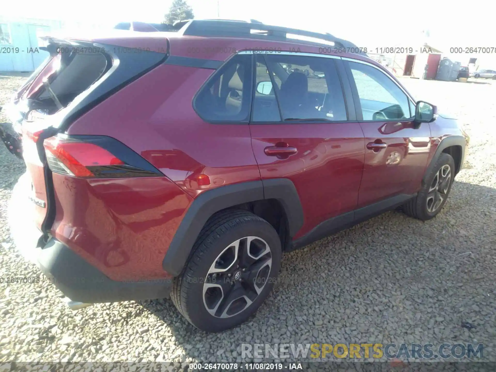 4 Photograph of a damaged car 2T3J1RFV0KW036861 TOYOTA RAV4 2019