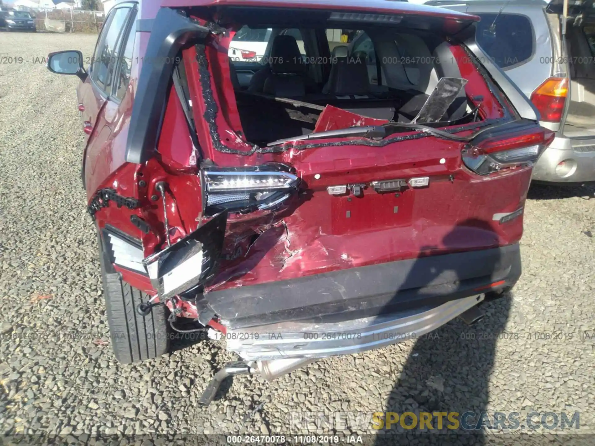 6 Photograph of a damaged car 2T3J1RFV0KW036861 TOYOTA RAV4 2019