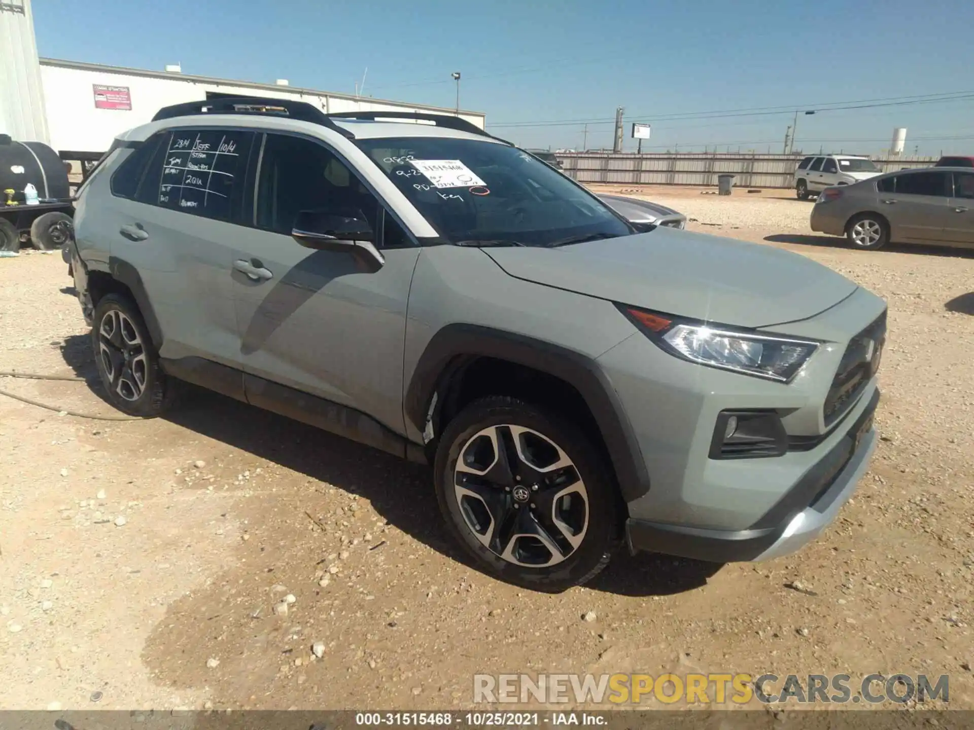 1 Photograph of a damaged car 2T3J1RFV0KW039873 TOYOTA RAV4 2019