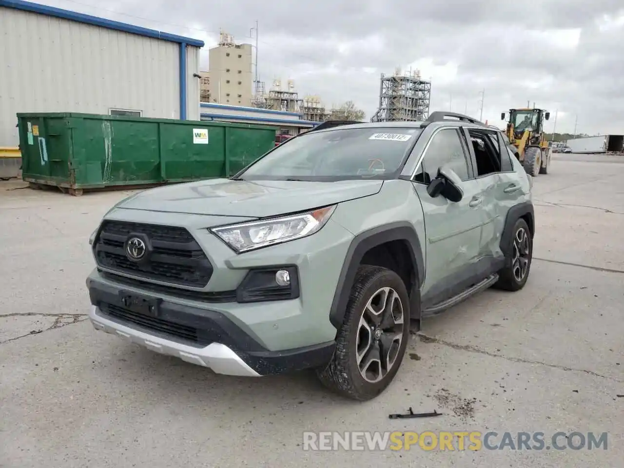 2 Фотография поврежденного автомобиля 2T3J1RFV0KW044619 TOYOTA RAV4 2019