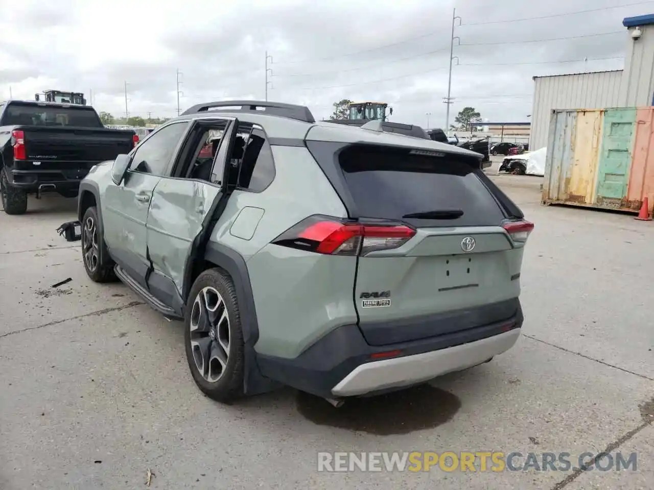 3 Photograph of a damaged car 2T3J1RFV0KW044619 TOYOTA RAV4 2019