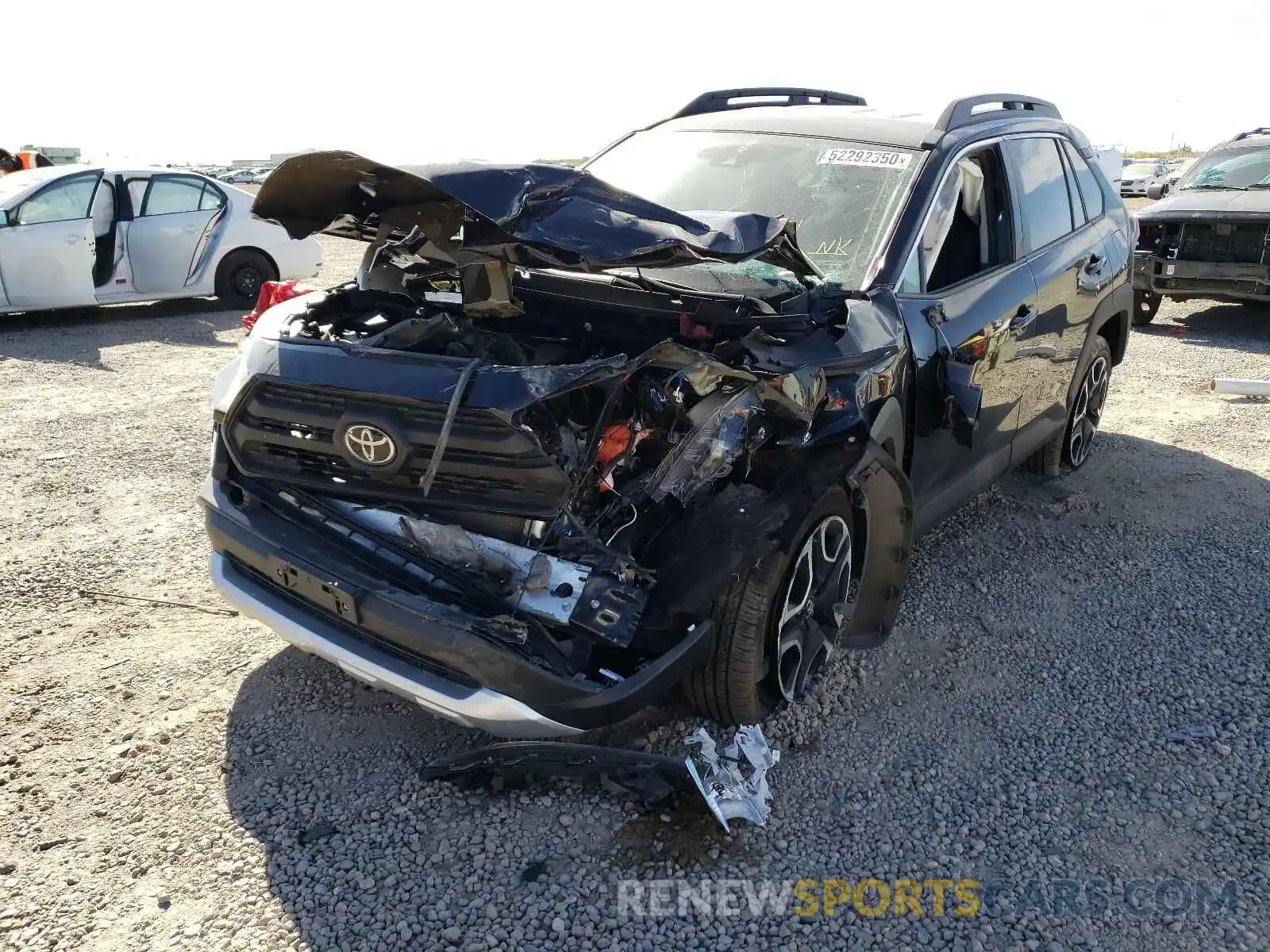 2 Photograph of a damaged car 2T3J1RFV1KC001179 TOYOTA RAV4 2019