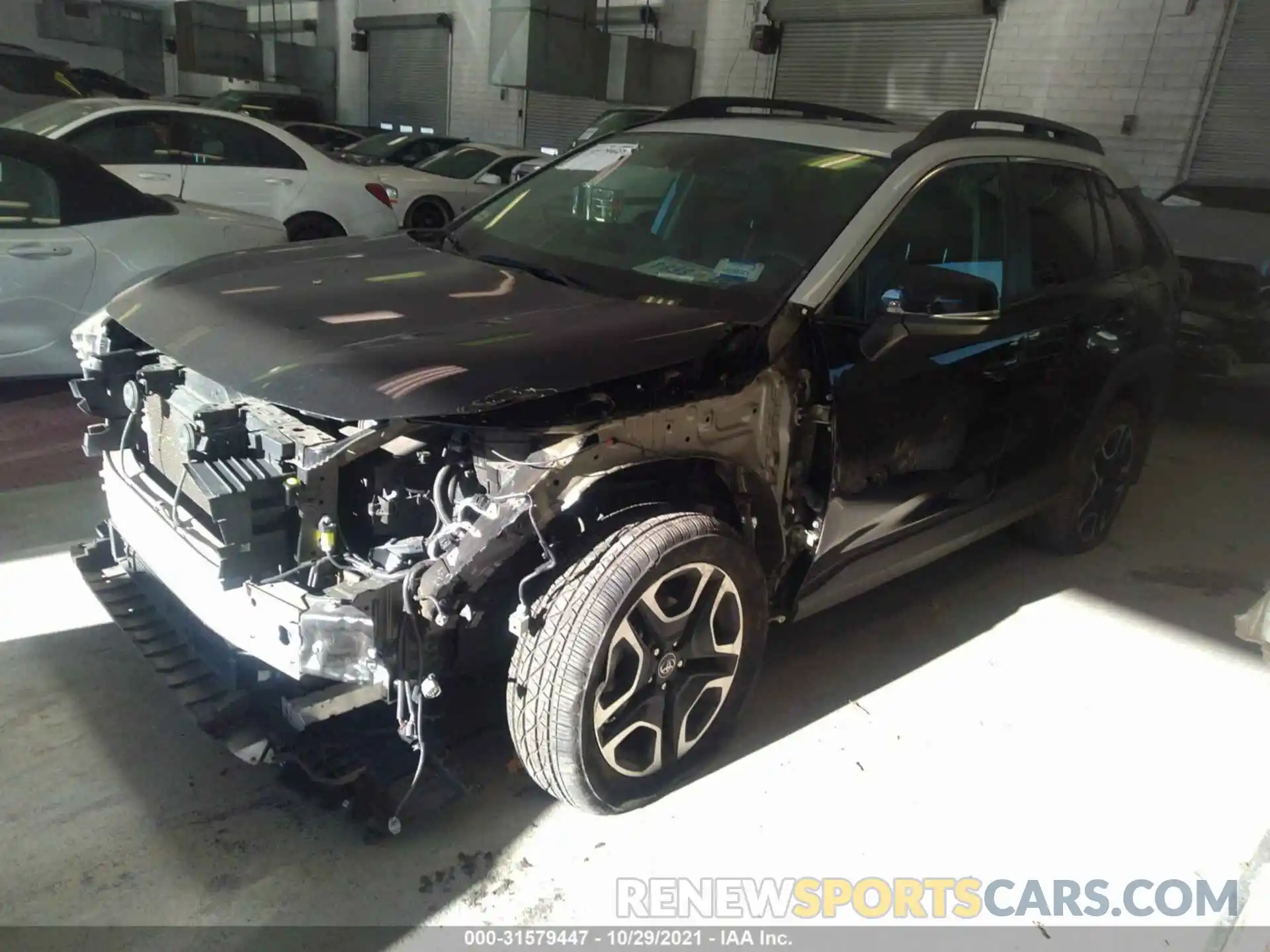 2 Photograph of a damaged car 2T3J1RFV1KC009525 TOYOTA RAV4 2019