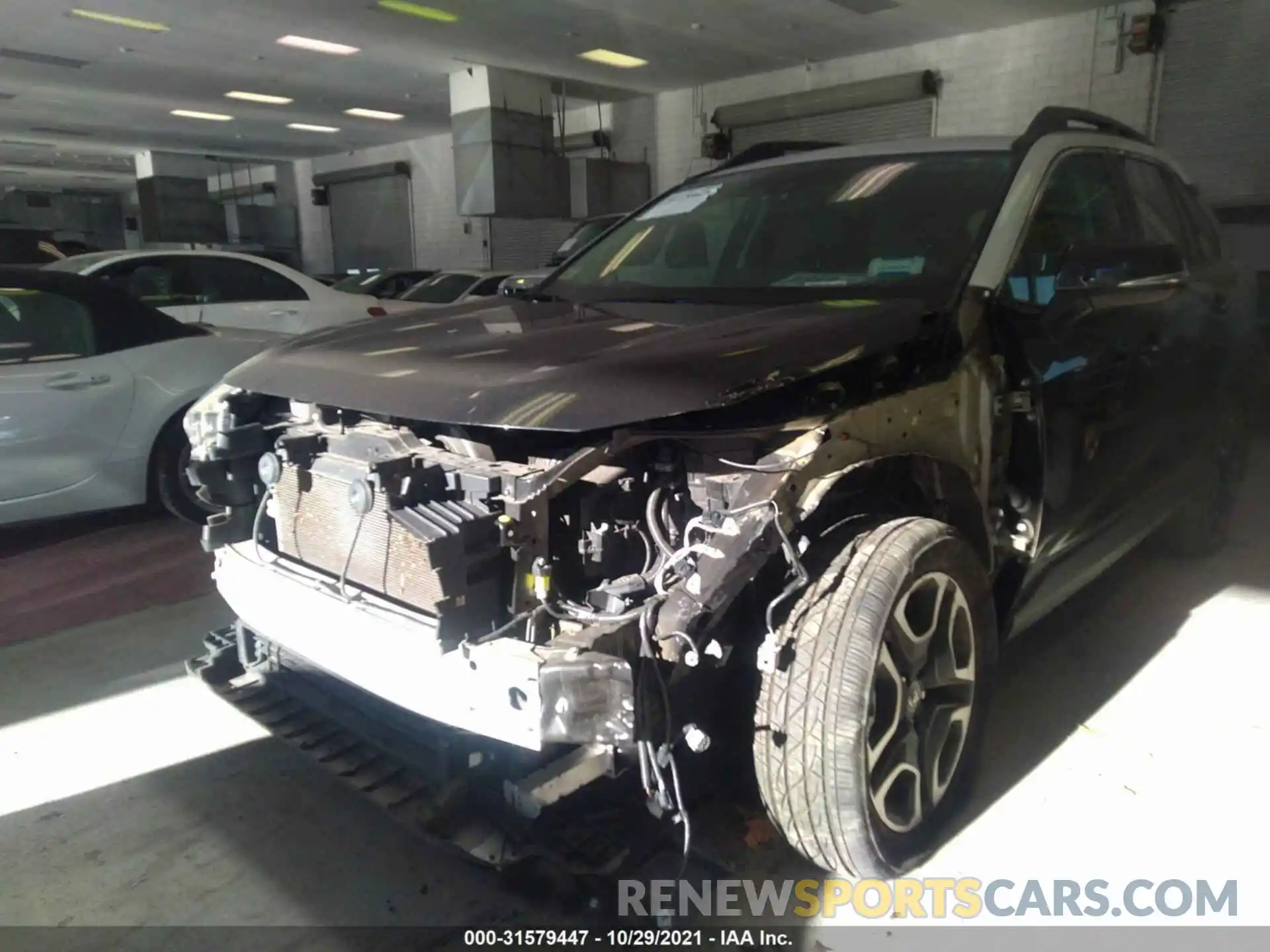 6 Photograph of a damaged car 2T3J1RFV1KC009525 TOYOTA RAV4 2019