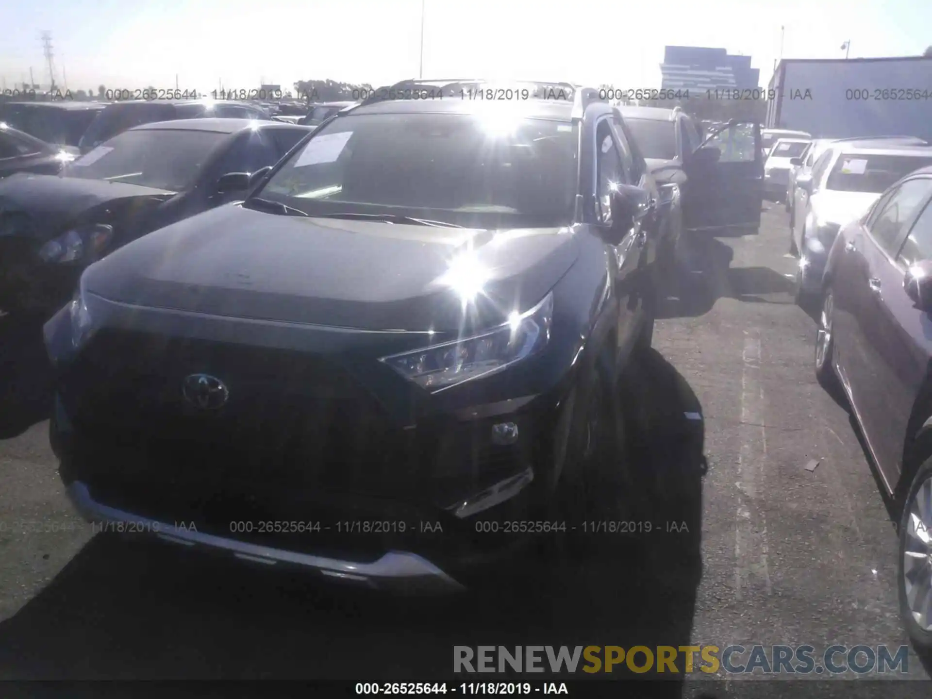 2 Photograph of a damaged car 2T3J1RFV1KC010707 TOYOTA RAV4 2019