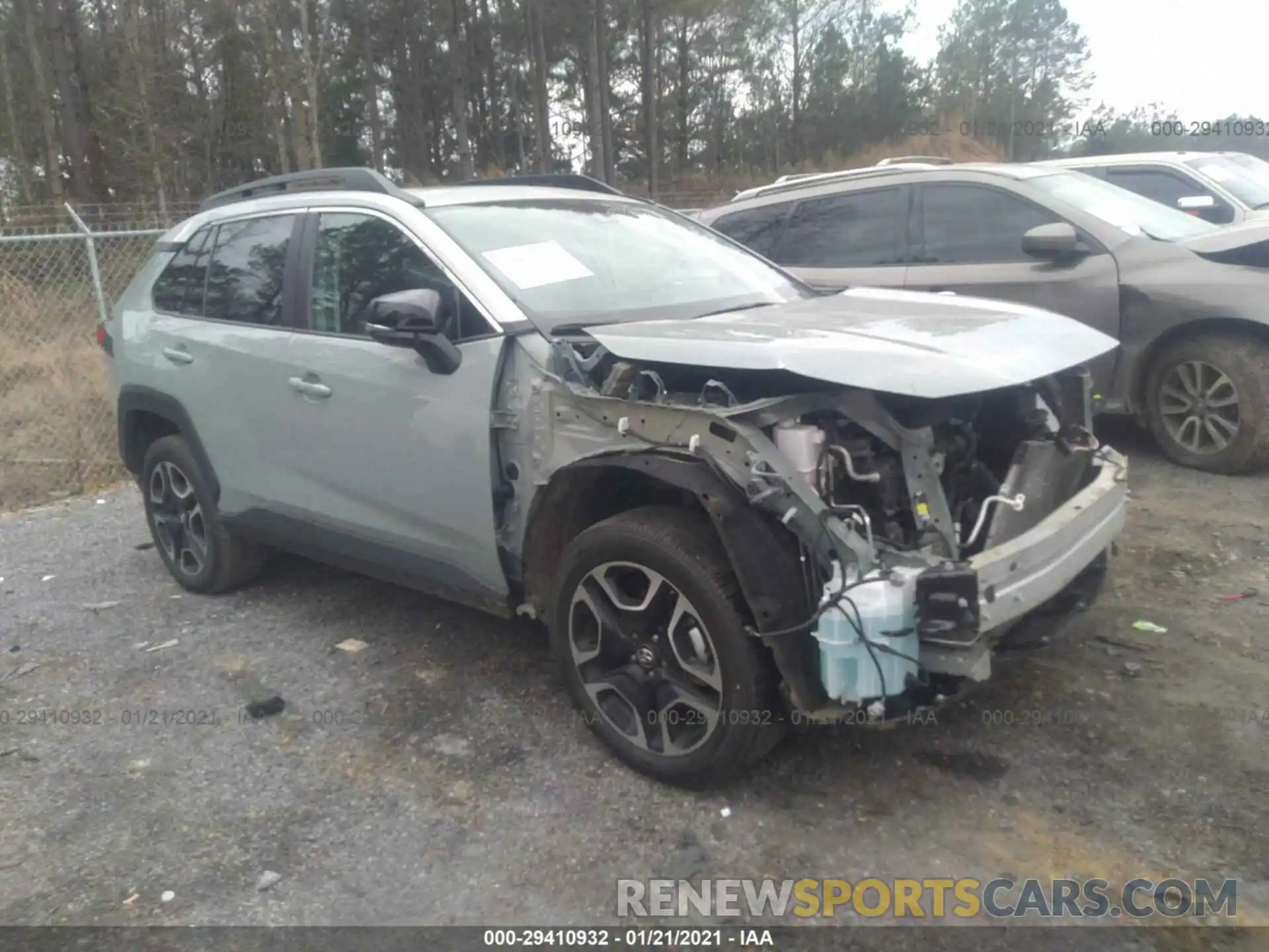 1 Photograph of a damaged car 2T3J1RFV1KC026261 TOYOTA RAV4 2019