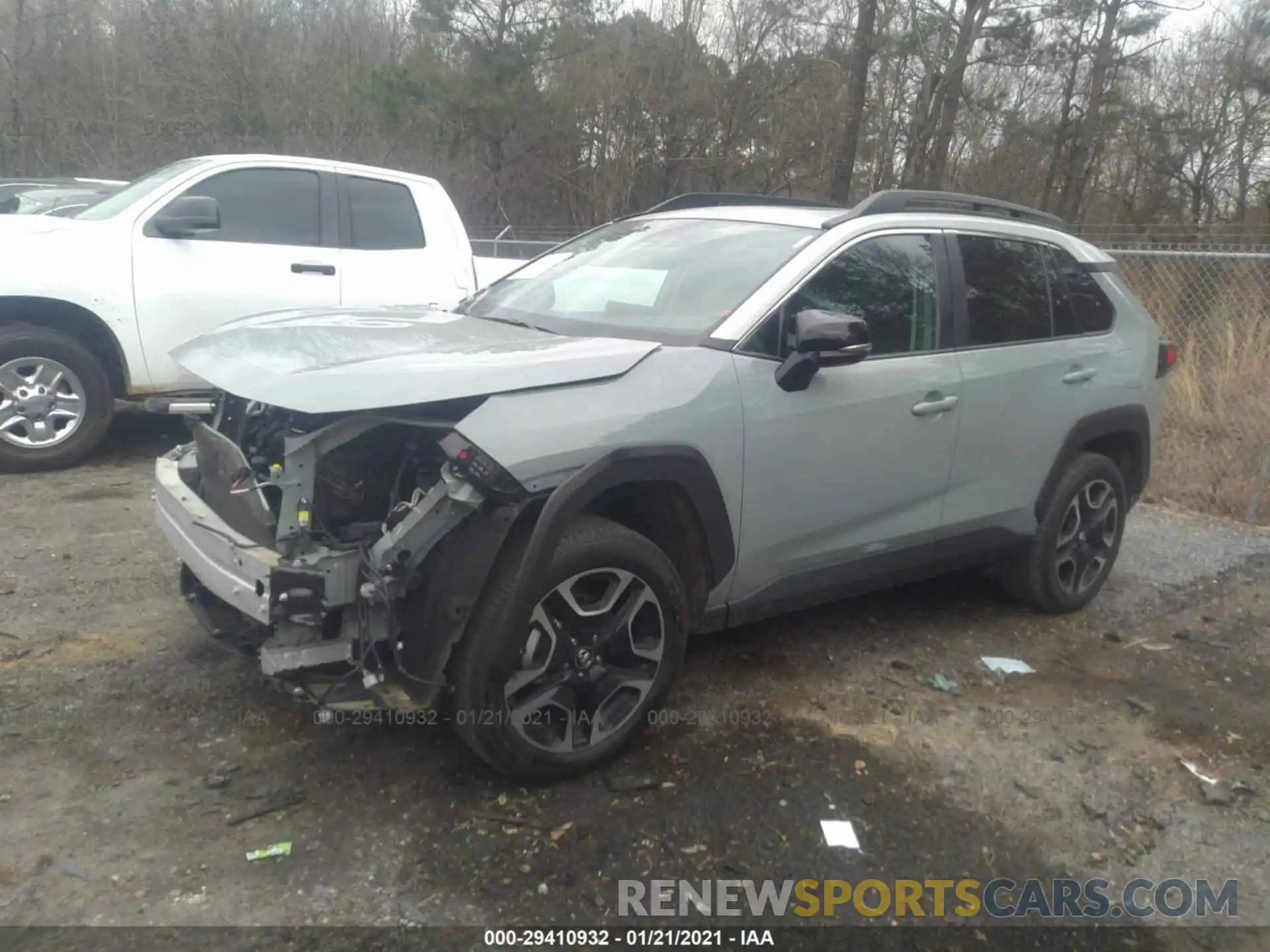 2 Photograph of a damaged car 2T3J1RFV1KC026261 TOYOTA RAV4 2019