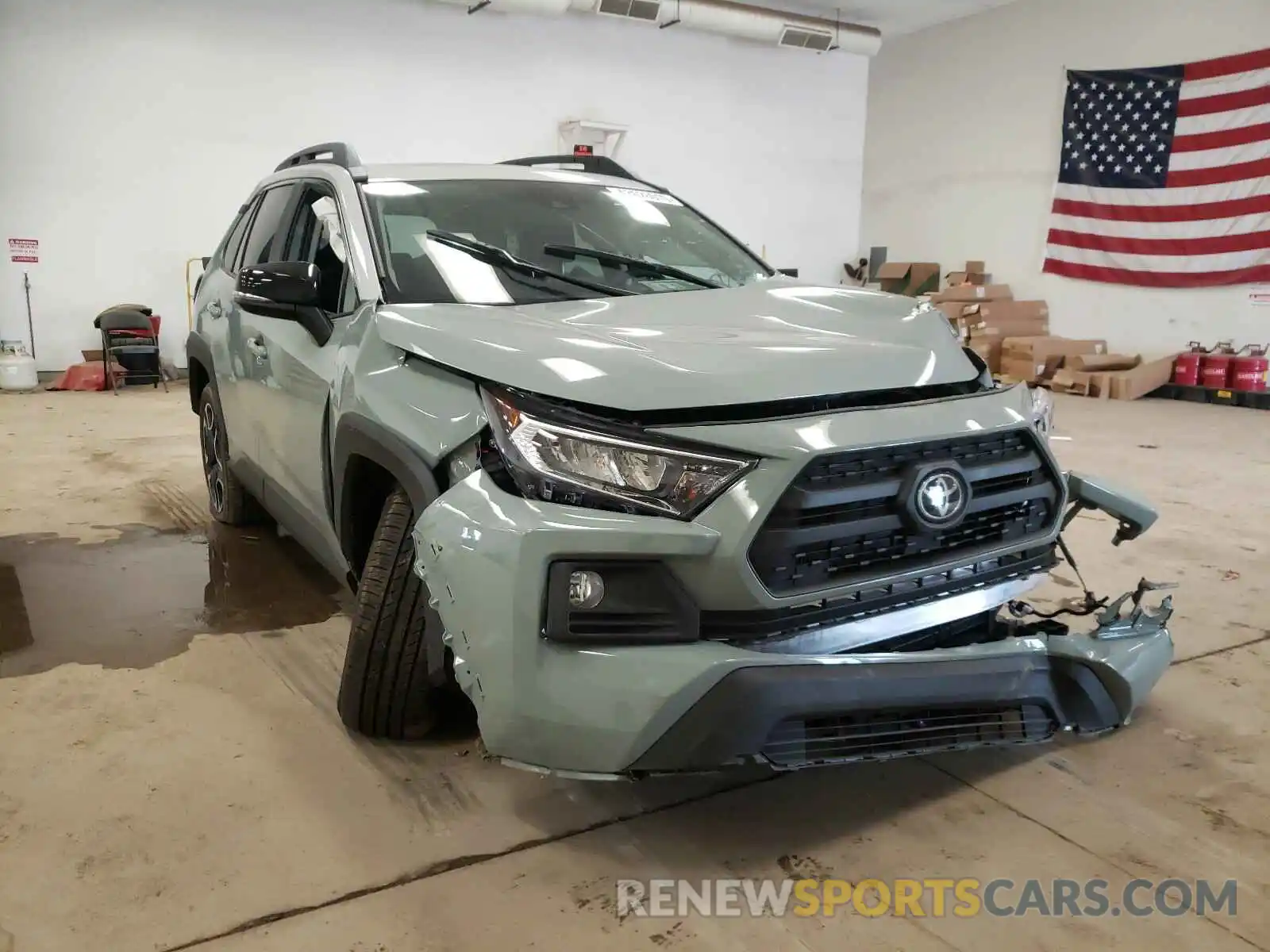 1 Photograph of a damaged car 2T3J1RFV1KC030567 TOYOTA RAV4 2019