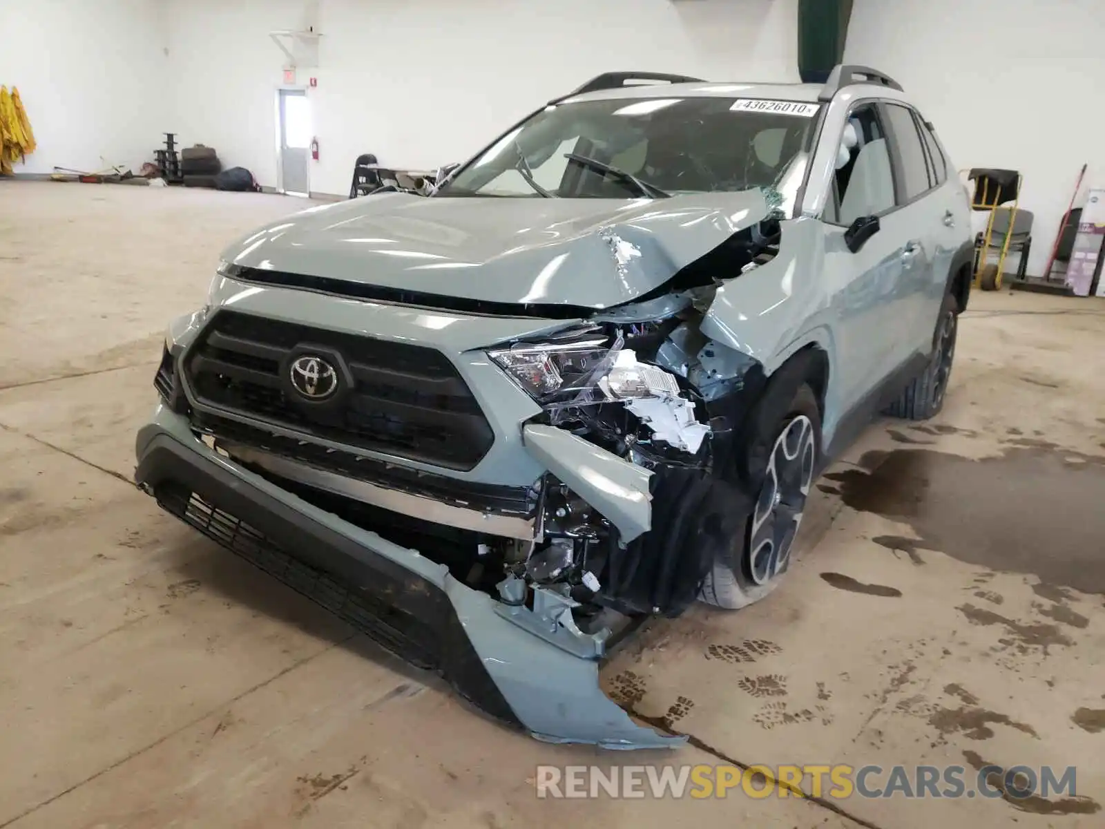 2 Photograph of a damaged car 2T3J1RFV1KC030567 TOYOTA RAV4 2019