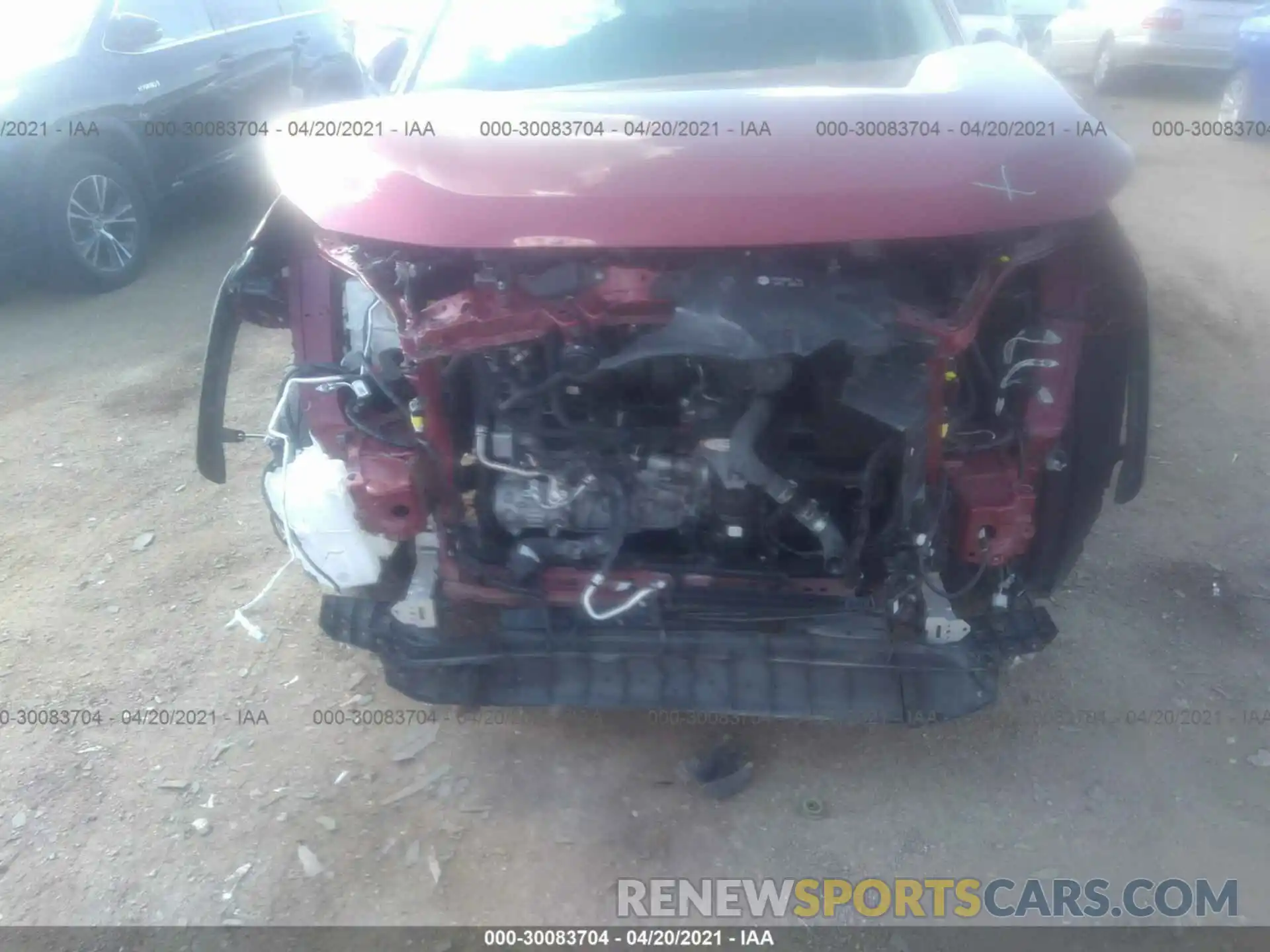 6 Photograph of a damaged car 2T3J1RFV1KC054688 TOYOTA RAV4 2019