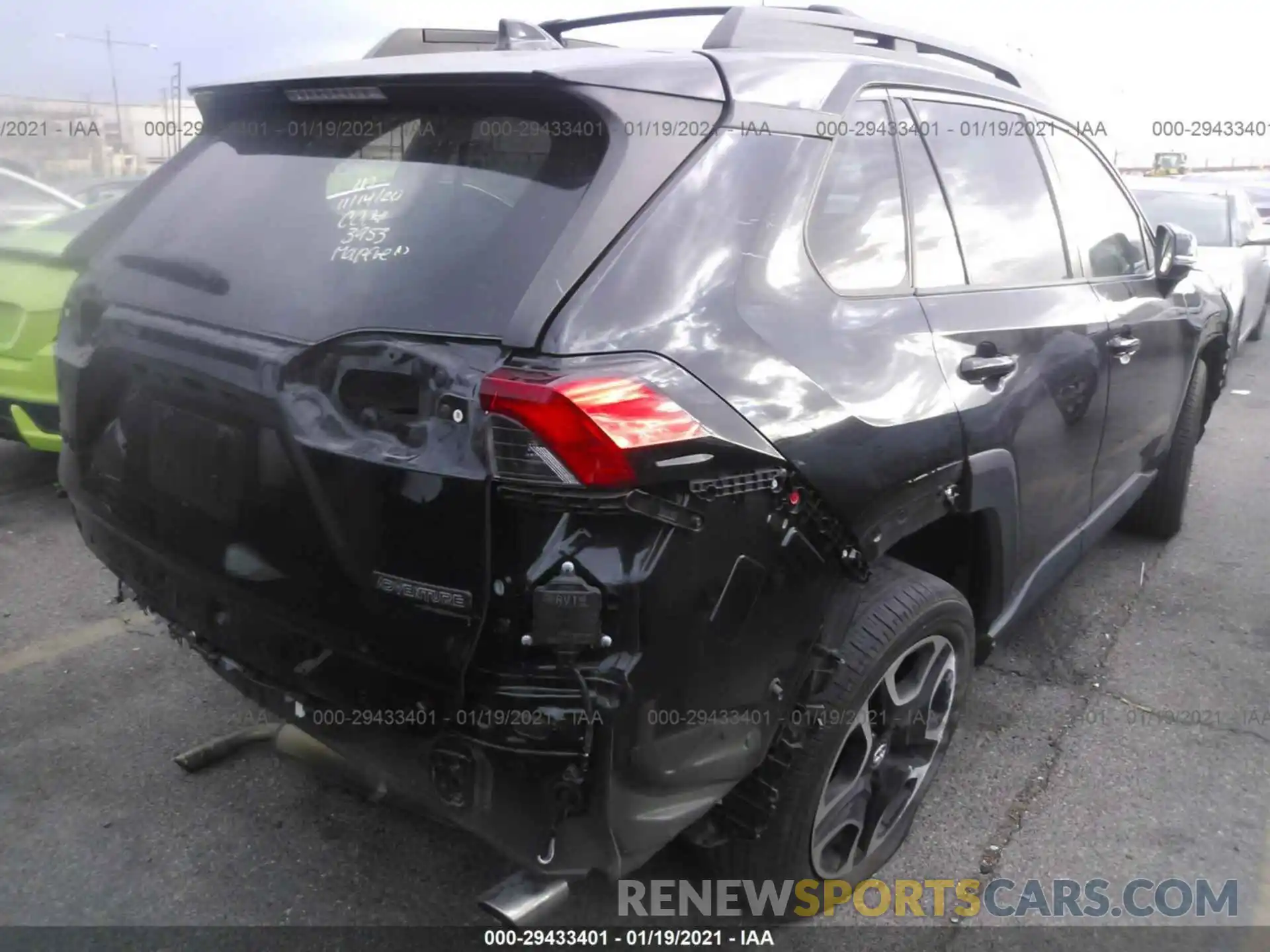 4 Photograph of a damaged car 2T3J1RFV1KW002430 TOYOTA RAV4 2019