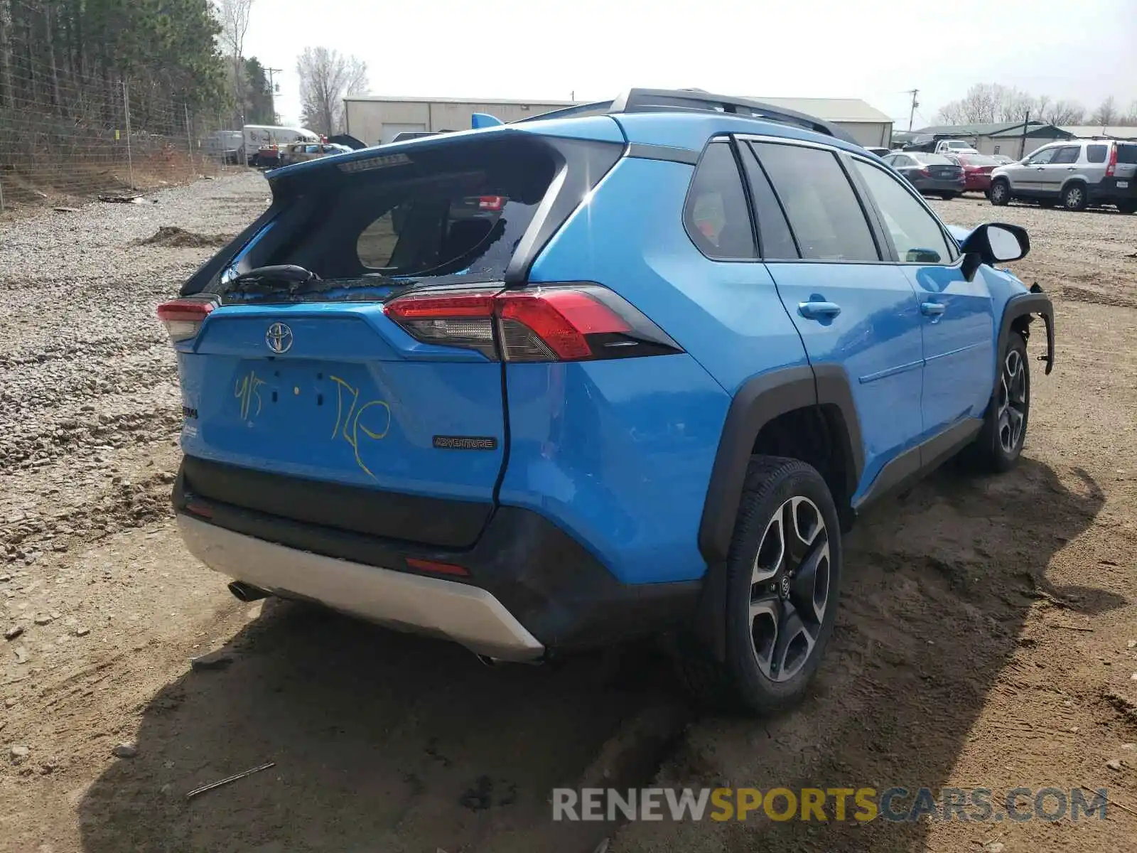 4 Фотография поврежденного автомобиля 2T3J1RFV1KW003044 TOYOTA RAV4 2019