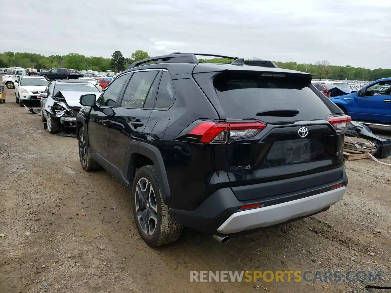 3 Photograph of a damaged car 2T3J1RFV1KW005120 TOYOTA RAV4 2019