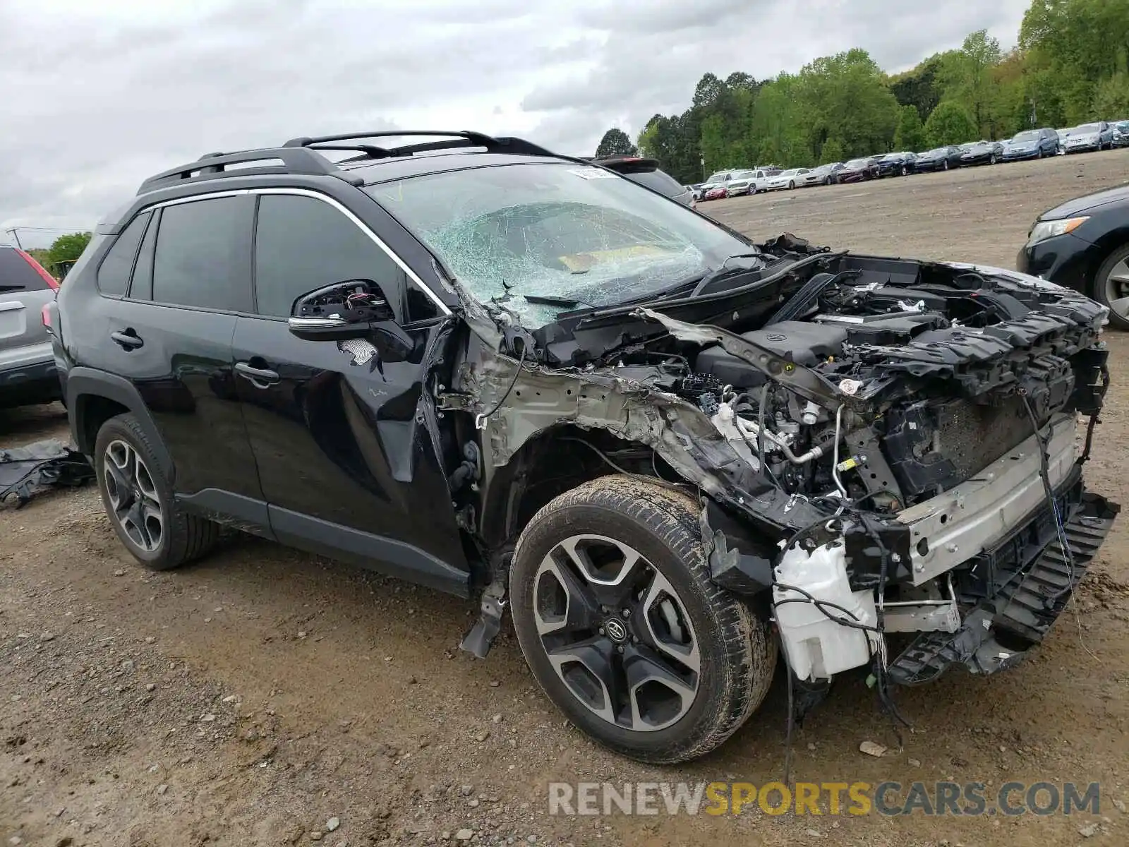 9 Photograph of a damaged car 2T3J1RFV1KW005120 TOYOTA RAV4 2019