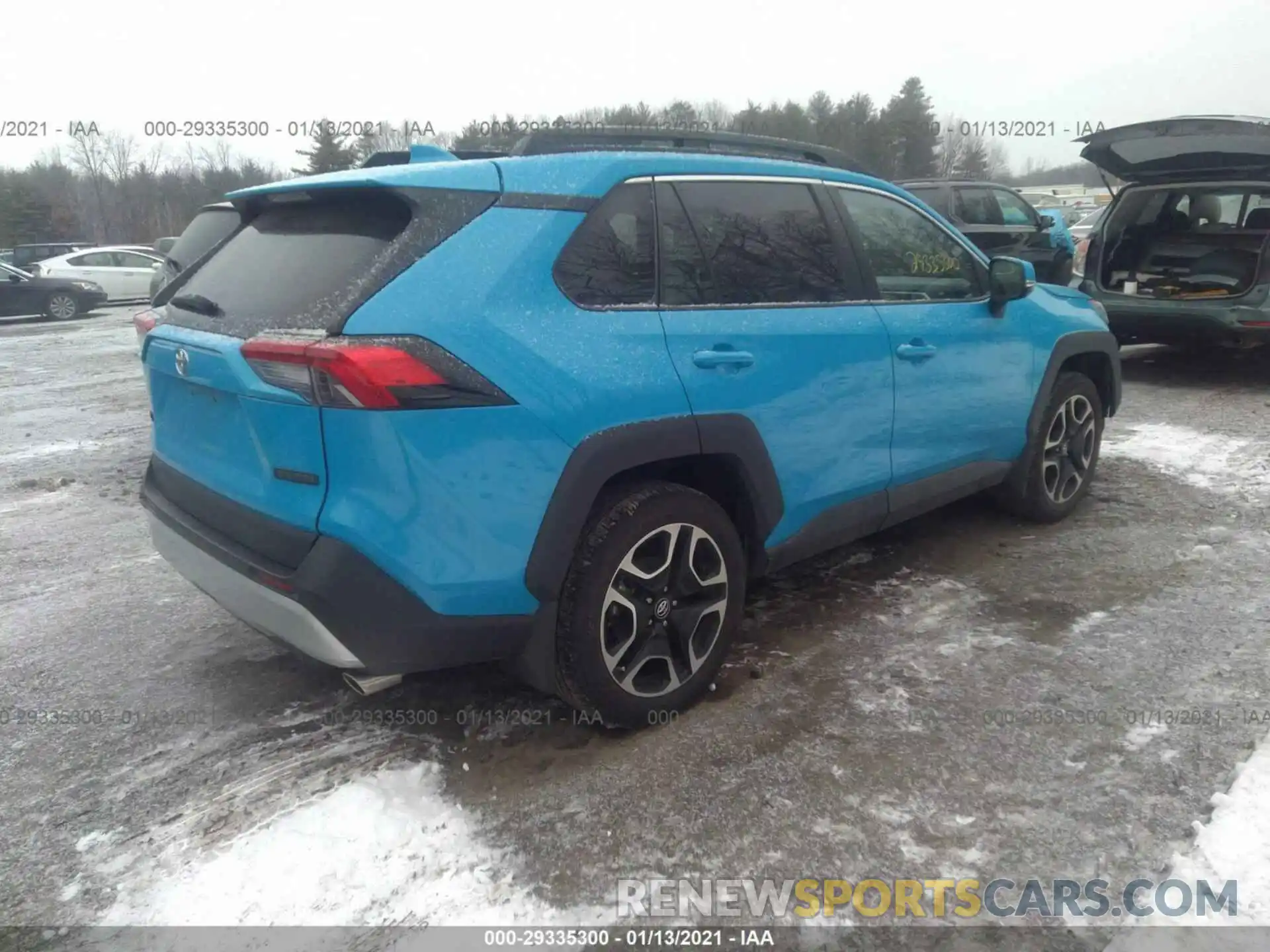 4 Фотография поврежденного автомобиля 2T3J1RFV1KW006669 TOYOTA RAV4 2019