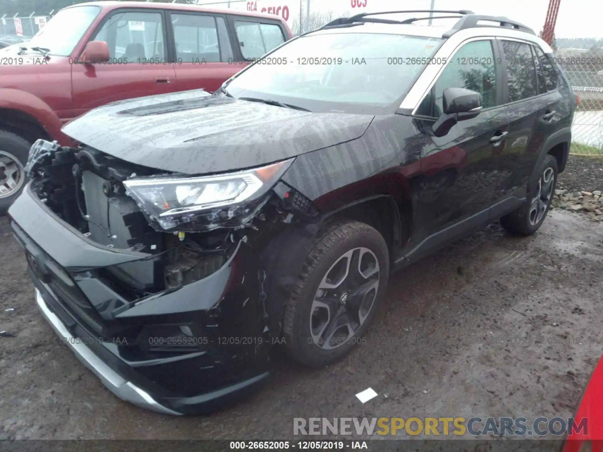 2 Photograph of a damaged car 2T3J1RFV1KW008499 TOYOTA RAV4 2019