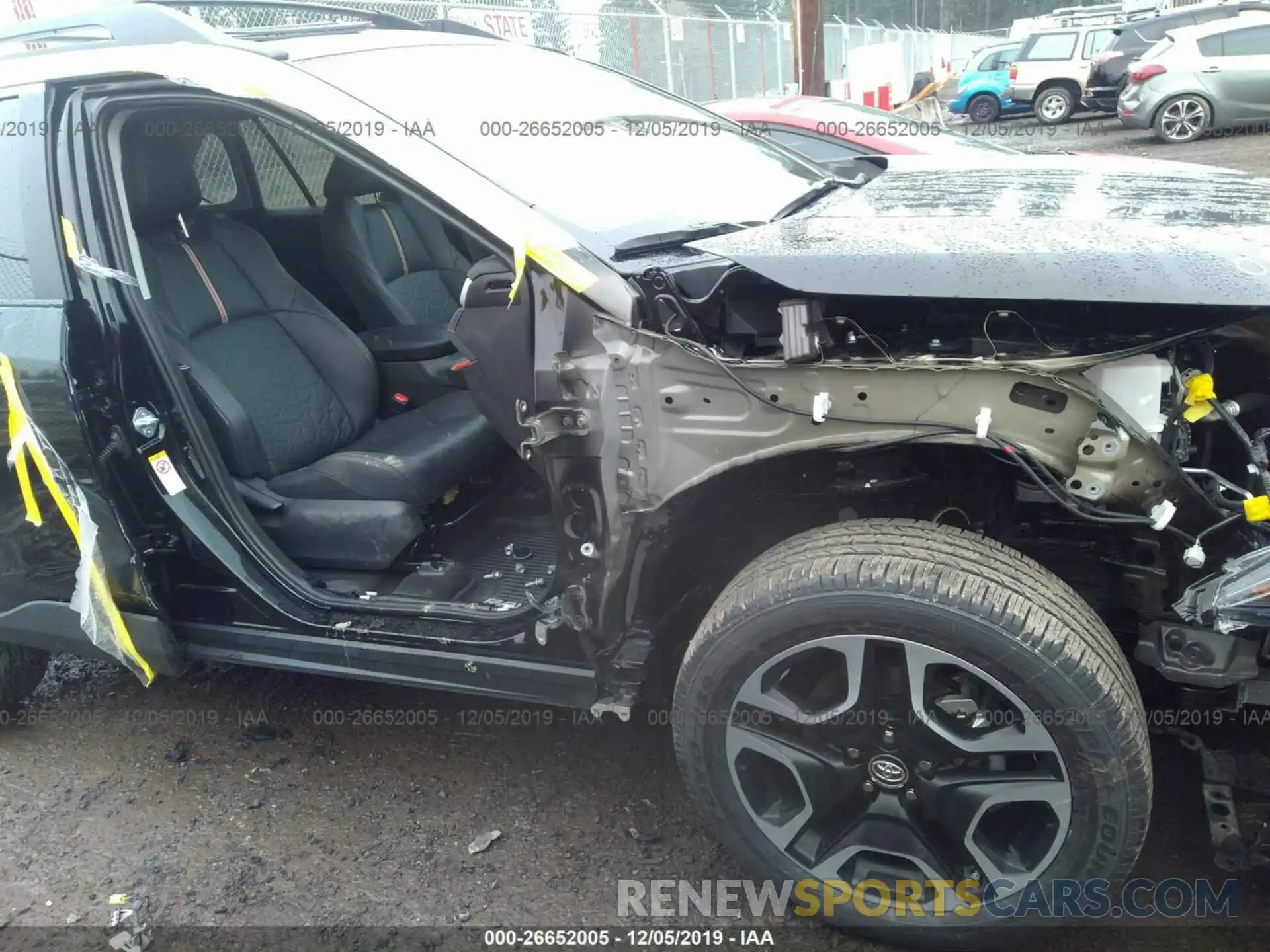 6 Photograph of a damaged car 2T3J1RFV1KW008499 TOYOTA RAV4 2019