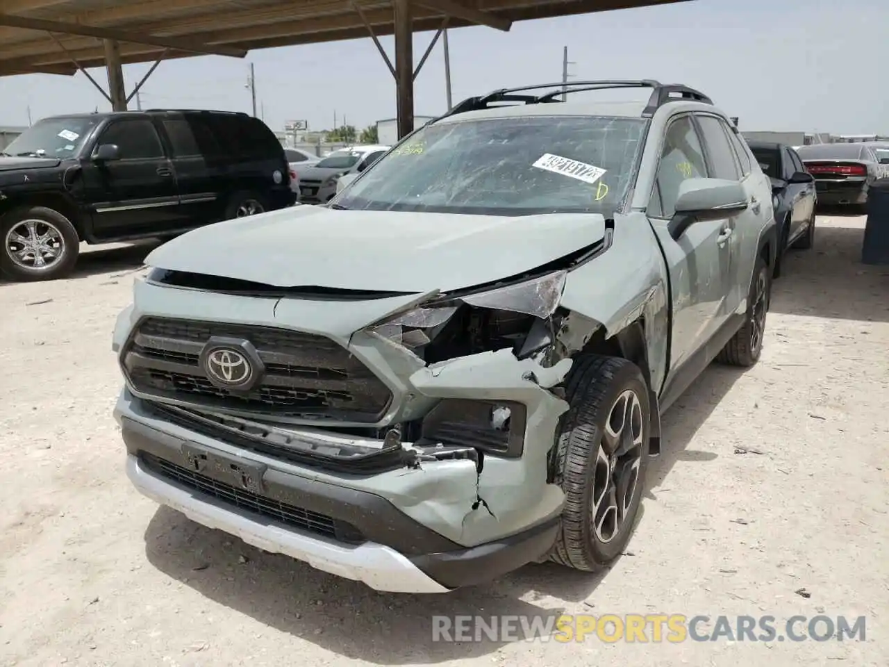 2 Photograph of a damaged car 2T3J1RFV1KW013119 TOYOTA RAV4 2019