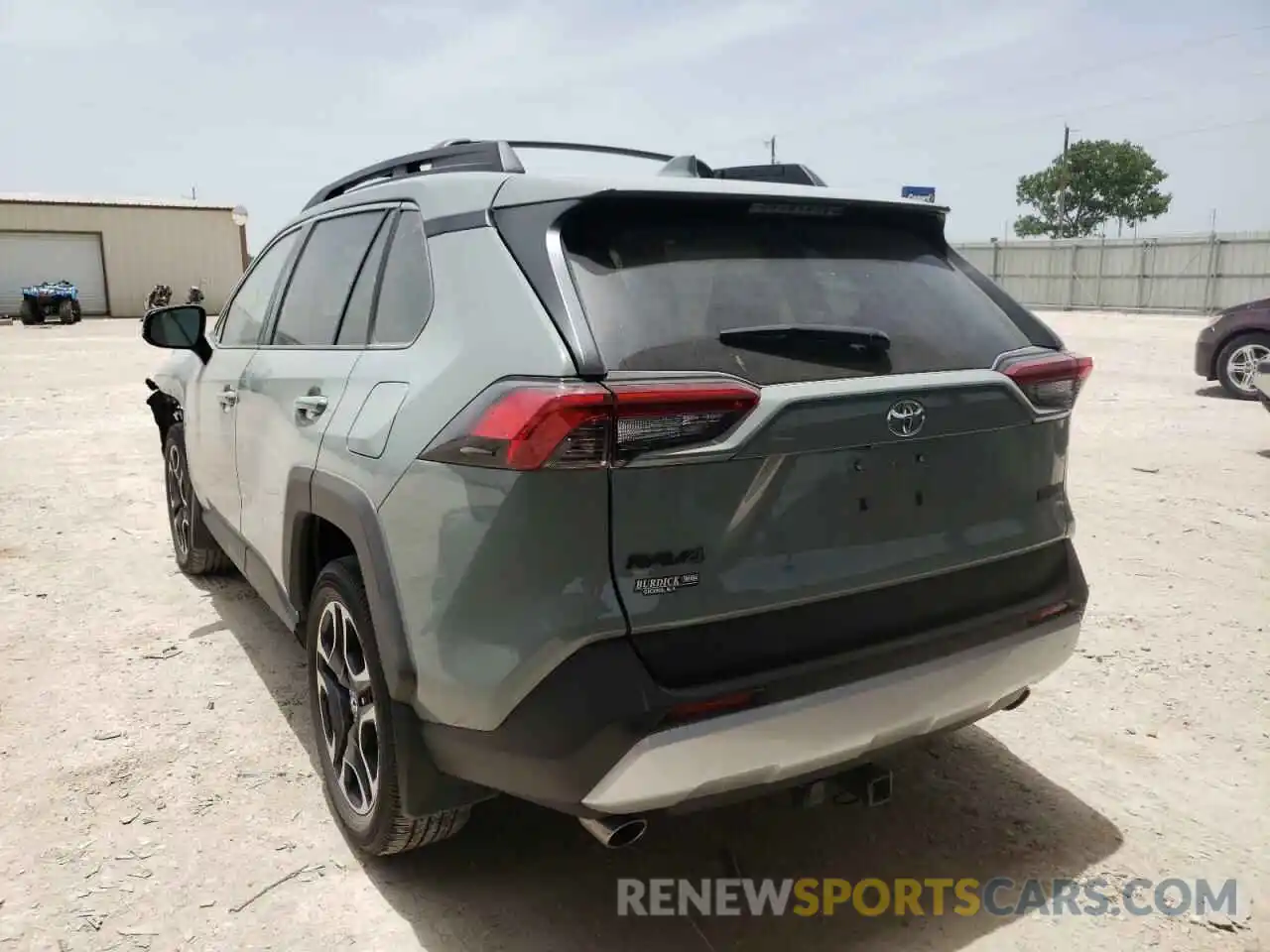 3 Photograph of a damaged car 2T3J1RFV1KW013119 TOYOTA RAV4 2019