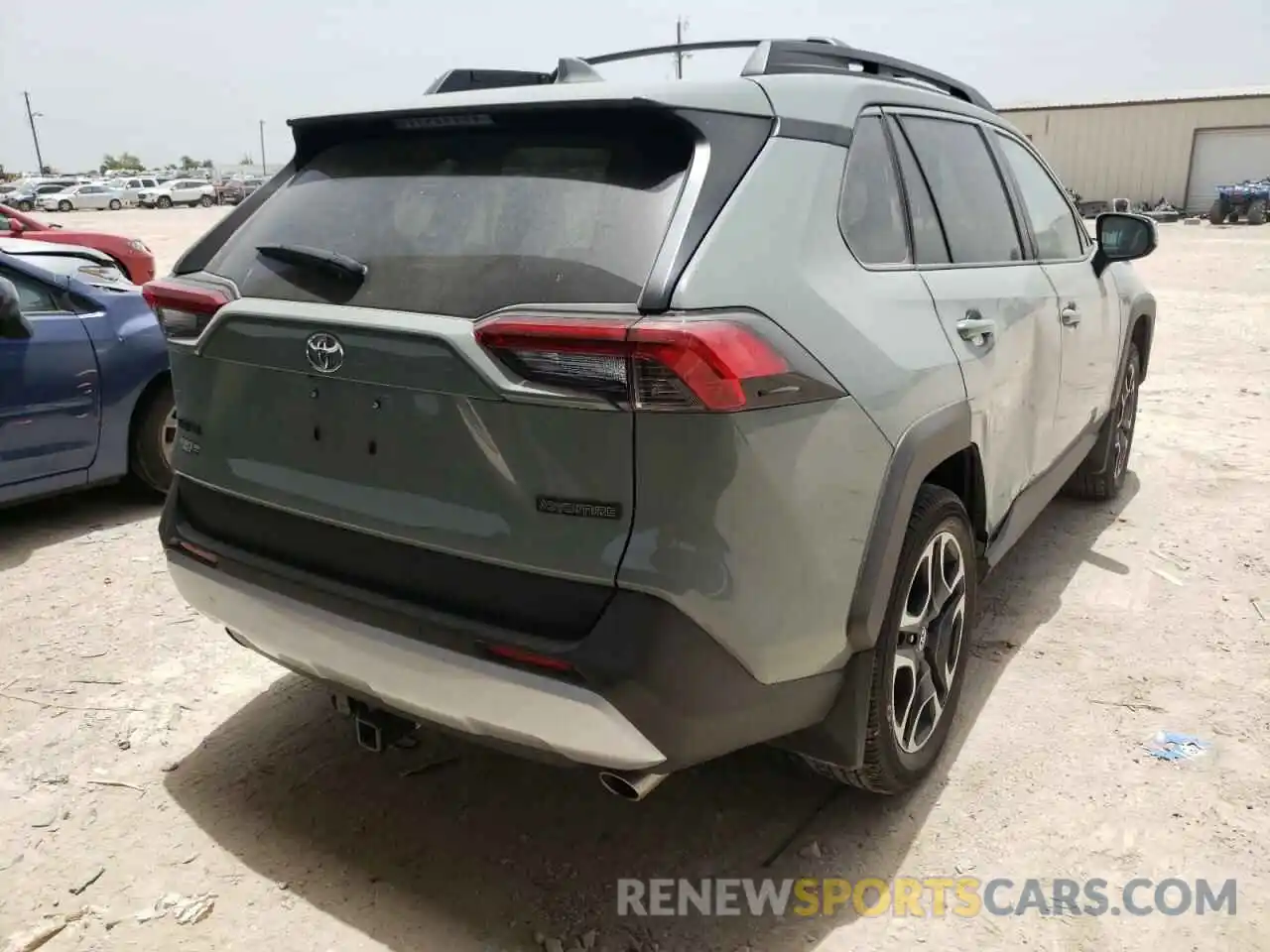 4 Photograph of a damaged car 2T3J1RFV1KW013119 TOYOTA RAV4 2019