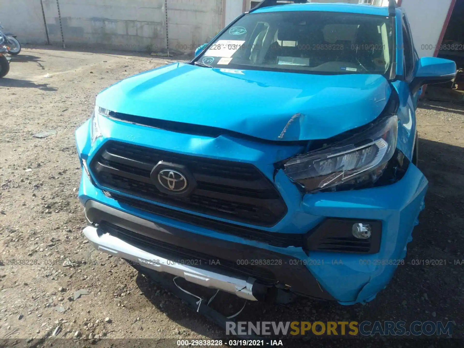 6 Photograph of a damaged car 2T3J1RFV1KW014089 TOYOTA RAV4 2019