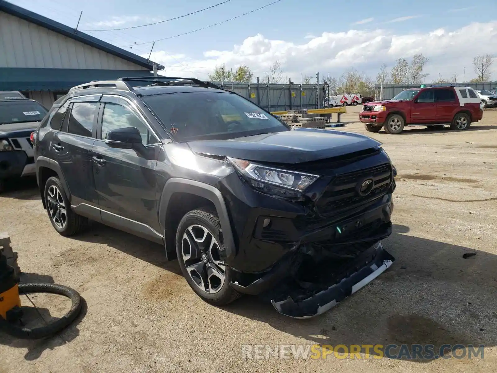 1 Photograph of a damaged car 2T3J1RFV1KW014559 TOYOTA RAV4 2019