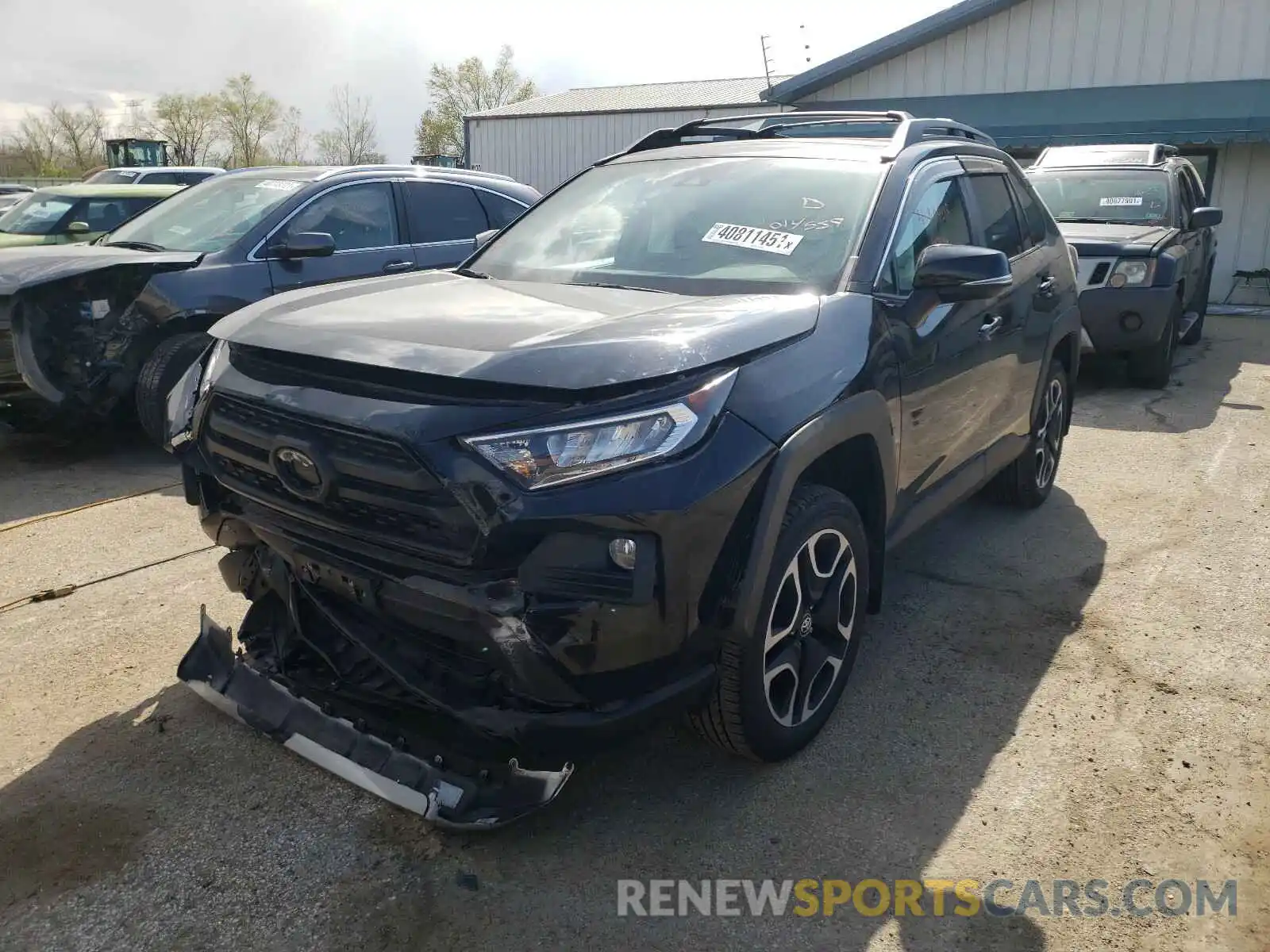 2 Фотография поврежденного автомобиля 2T3J1RFV1KW014559 TOYOTA RAV4 2019