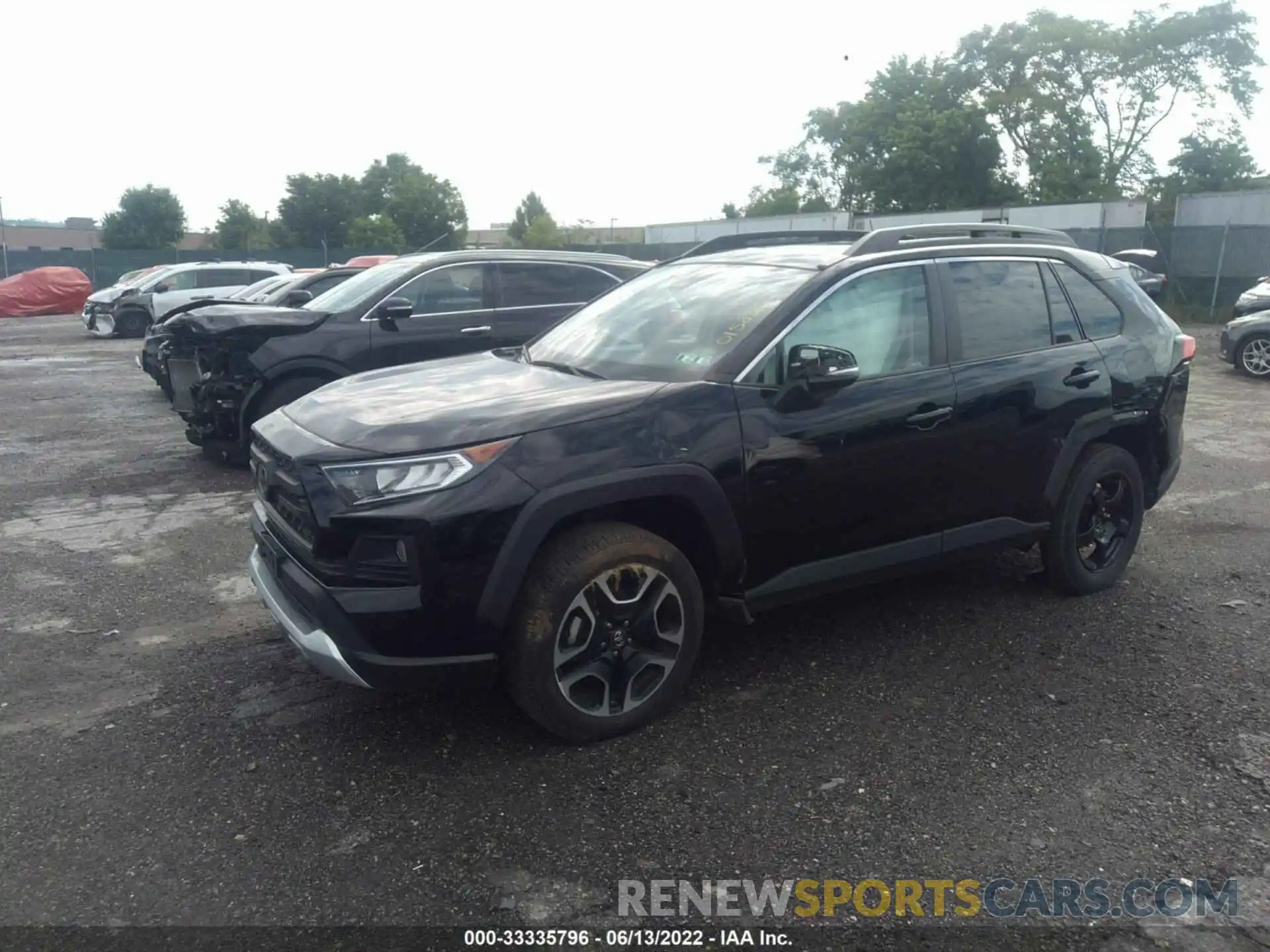 2 Photograph of a damaged car 2T3J1RFV1KW015825 TOYOTA RAV4 2019