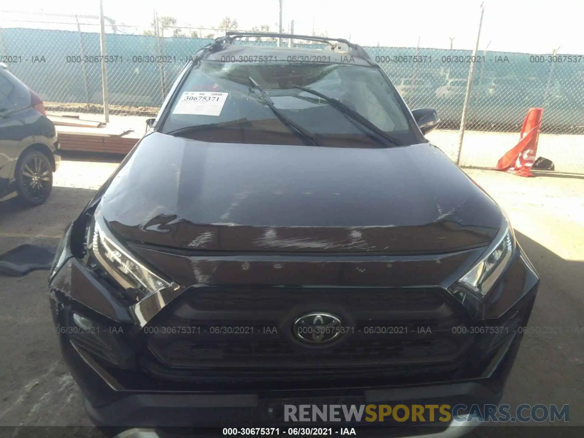 6 Photograph of a damaged car 2T3J1RFV1KW016375 TOYOTA RAV4 2019