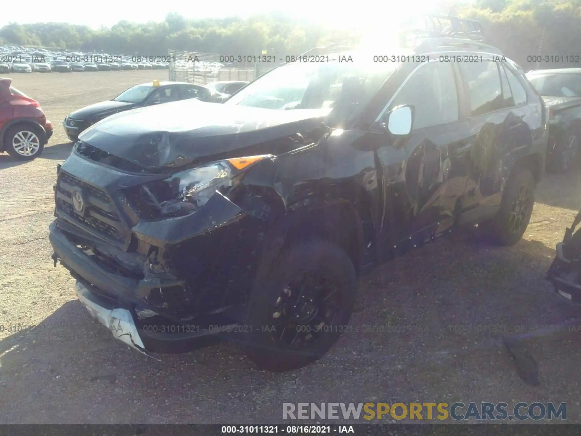 2 Photograph of a damaged car 2T3J1RFV1KW021687 TOYOTA RAV4 2019