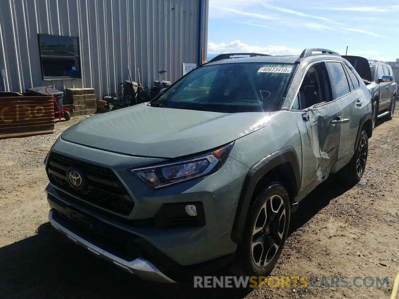 2 Photograph of a damaged car 2T3J1RFV1KW022418 TOYOTA RAV4 2019