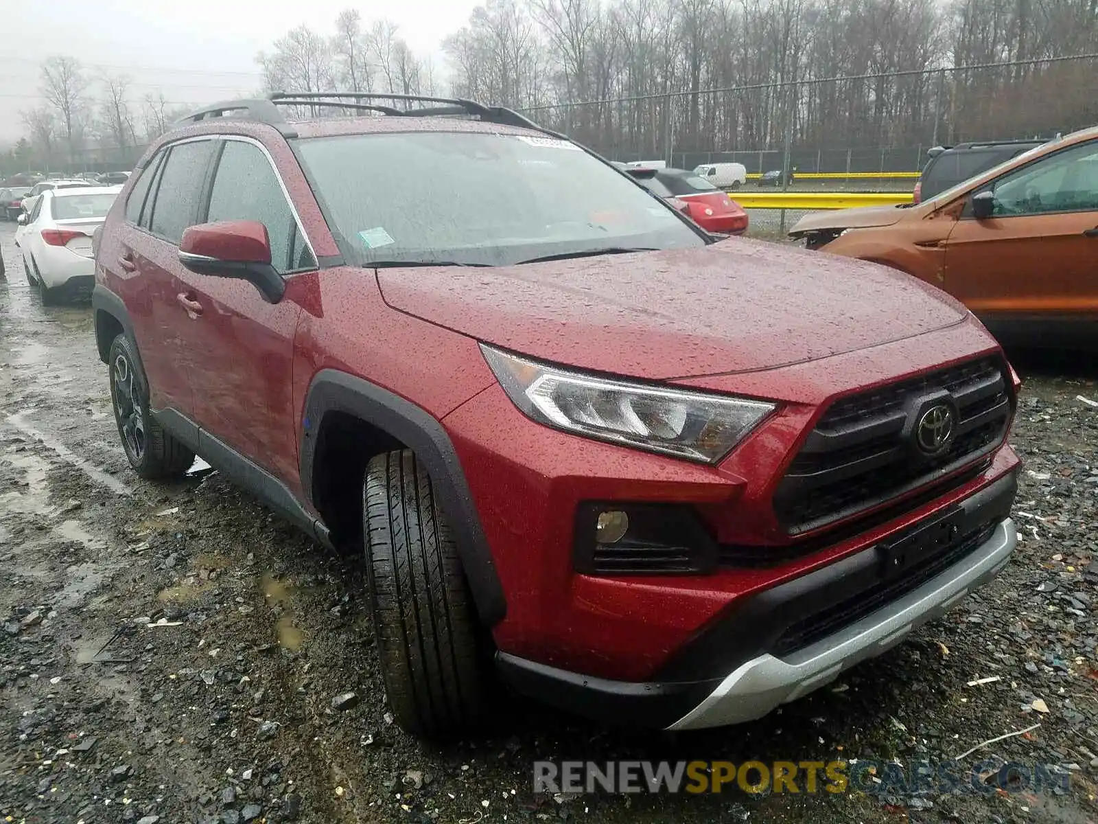 1 Photograph of a damaged car 2T3J1RFV1KW034830 TOYOTA RAV4 2019