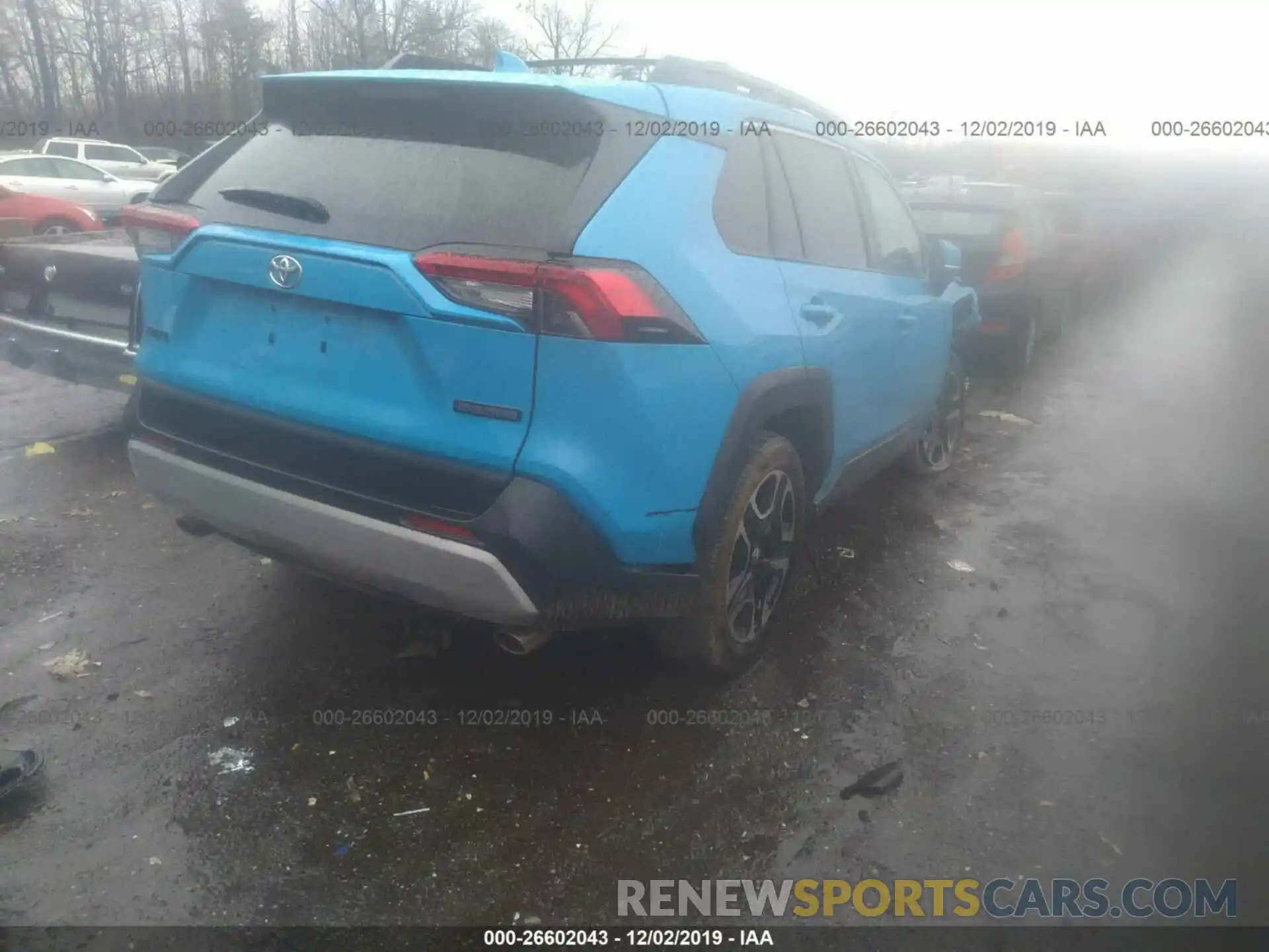 4 Photograph of a damaged car 2T3J1RFV1KW035640 TOYOTA RAV4 2019